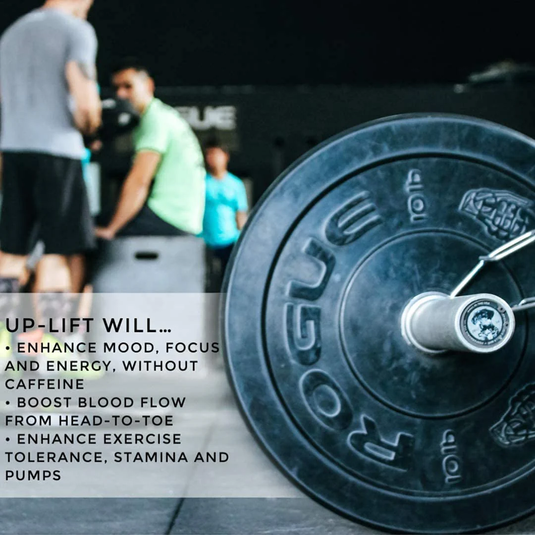 Beverly International Up-Lift Stimulant Free 330 Grams. Workout Energy Drink Mix w/Nitric Oxide & Cognitive Performance Catalysts. UP Your Gaming. Beta Alanine, L-Citrulline, L-Tyrosine. - Image 2