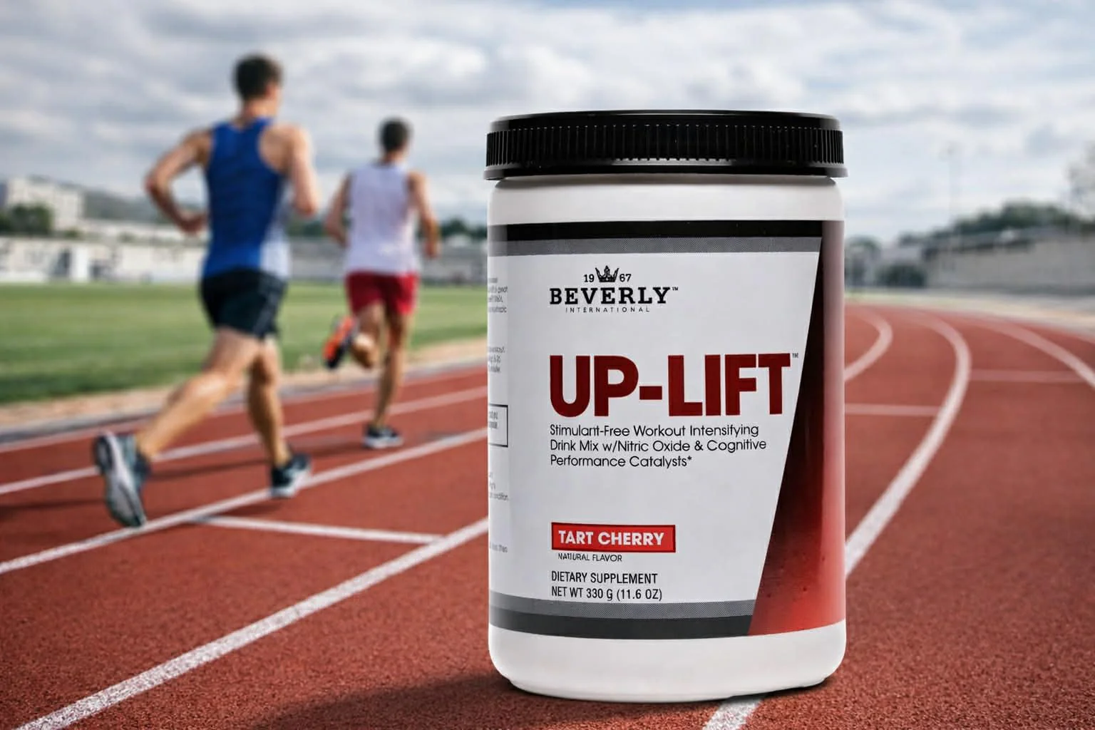 Beverly International Up-Lift Stimulant Free 330 Grams. Workout Energy Drink Mix w/Nitric Oxide & Cognitive Performance Catalysts. UP Your Gaming. Beta Alanine, L-Citrulline, L-Tyrosine. - Image 6