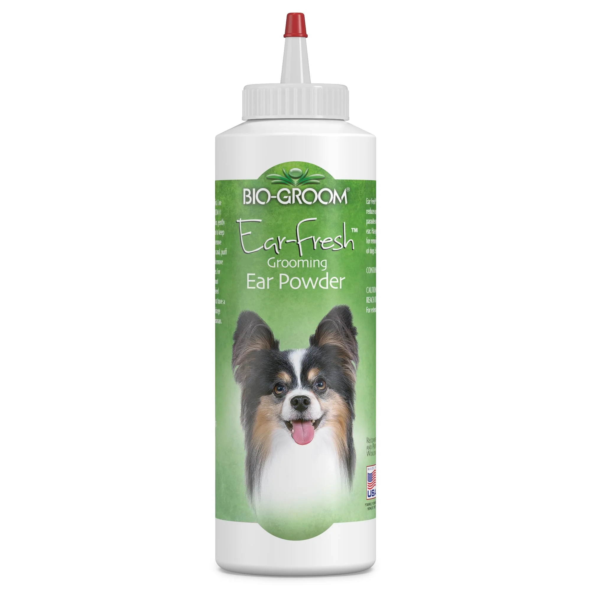 Bio-Groom Ear-Fresh Dog Grooming Ear Powder - Cleaning And Grooming Products For Cats & Dogs, Pet Bathing Supplies, Puppy Wash, Cruelty-Free, Made In Usa, Powder For Animals - 85 G 1-Pack