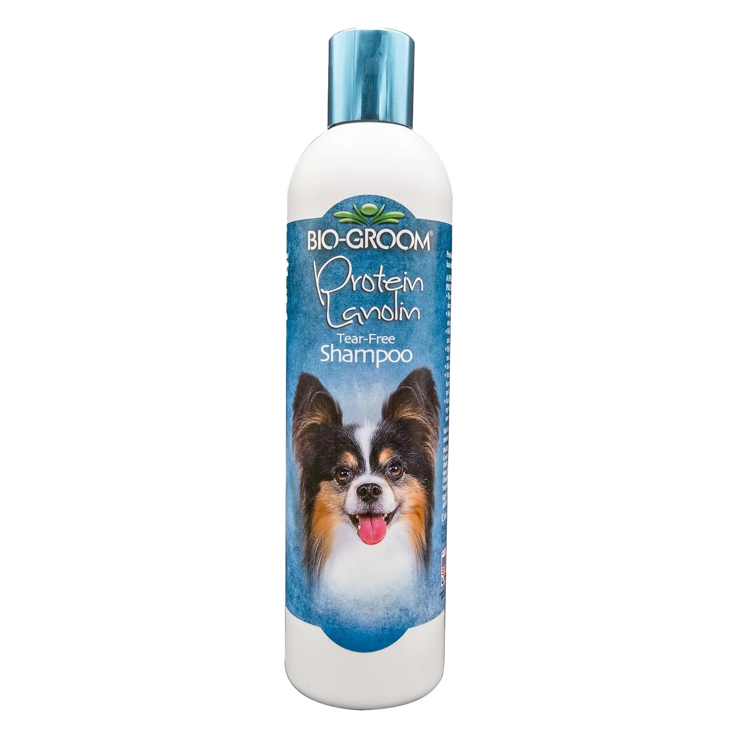 Bio-Groom Protein Lanolin Dog Shampoo – Tear-Free Pet Shampoo, Dog Bathing Supplies, Puppy Wash, Cat & Dog Grooming Supplies, Cruelty-Free, Made in USA, Tearless Dog Products – 12 fl oz 1-Pack