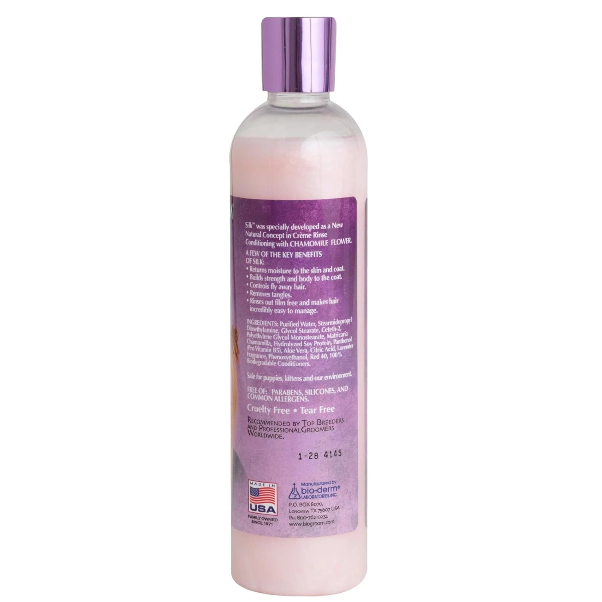 Bio-Groom Silk Creme Rinse Dog Conditioner - Conditioner for Dogs & Puppy, Hair Detangler - 12 Fl Oz 1-Pack - Image 7