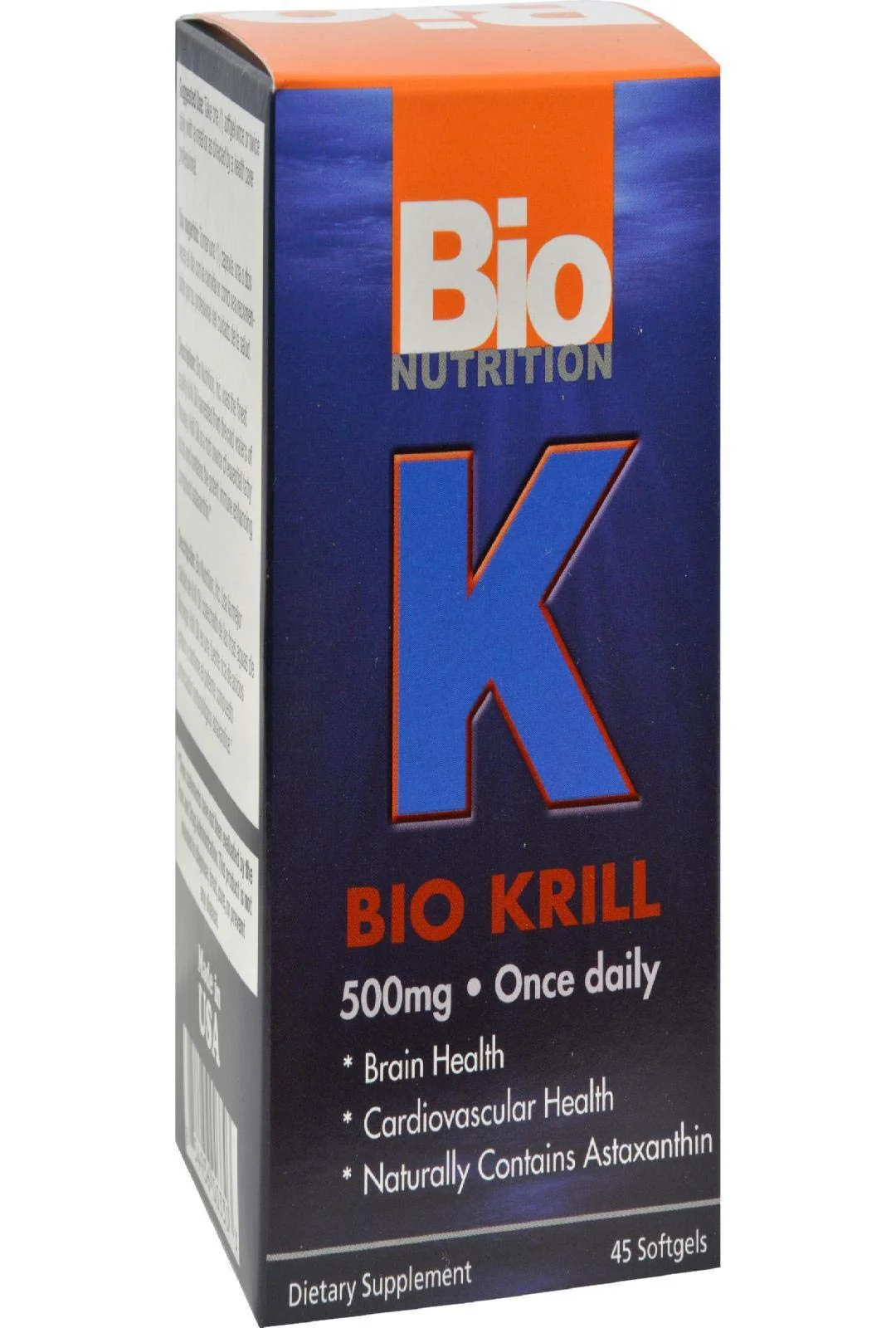 Bio Nutrition Krill Soft Gels, 45 Count - Image 2