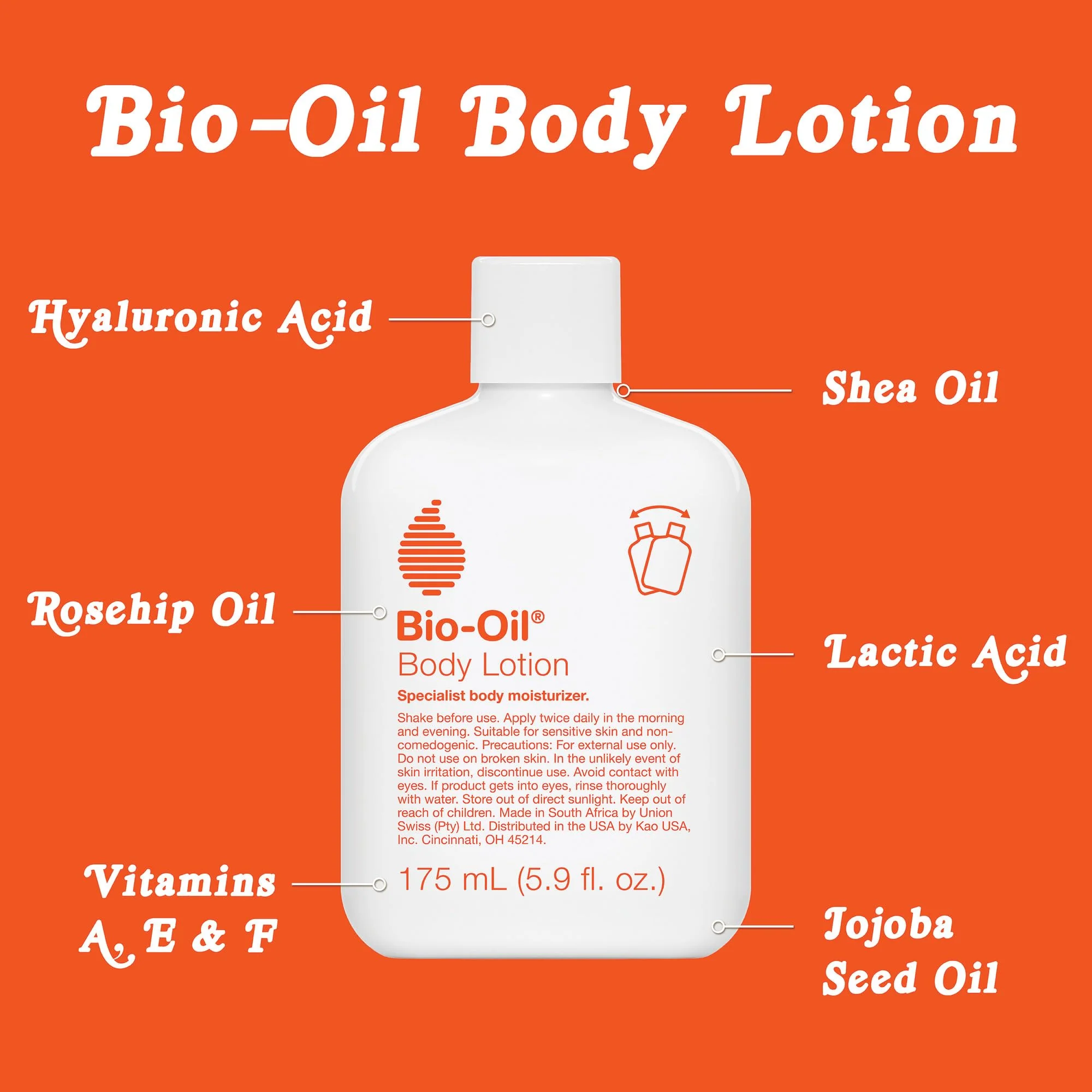Bio-Oil Moisturizing Body Lotion for Dry Skin, Ultra-Lightweight High-Oil Hydration, with Jojoba Oil, Rosehip Oil, Shea Oil, and Hyaluronic Acid, 5.9 Oz - Image 7
