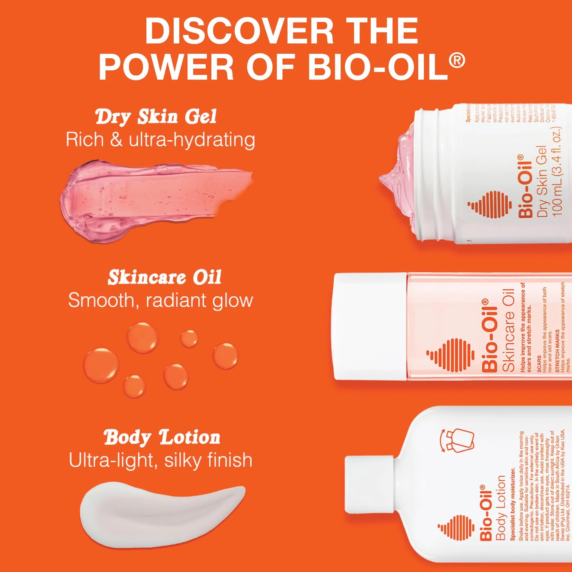 Bio-Oil Moisturizing Body Lotion for Dry Skin, Ultra-Lightweight High-Oil Hydration, with Jojoba Oil, Rosehip Oil, Shea Oil, and Hyaluronic Acid, 8.5 Oz - Image 4