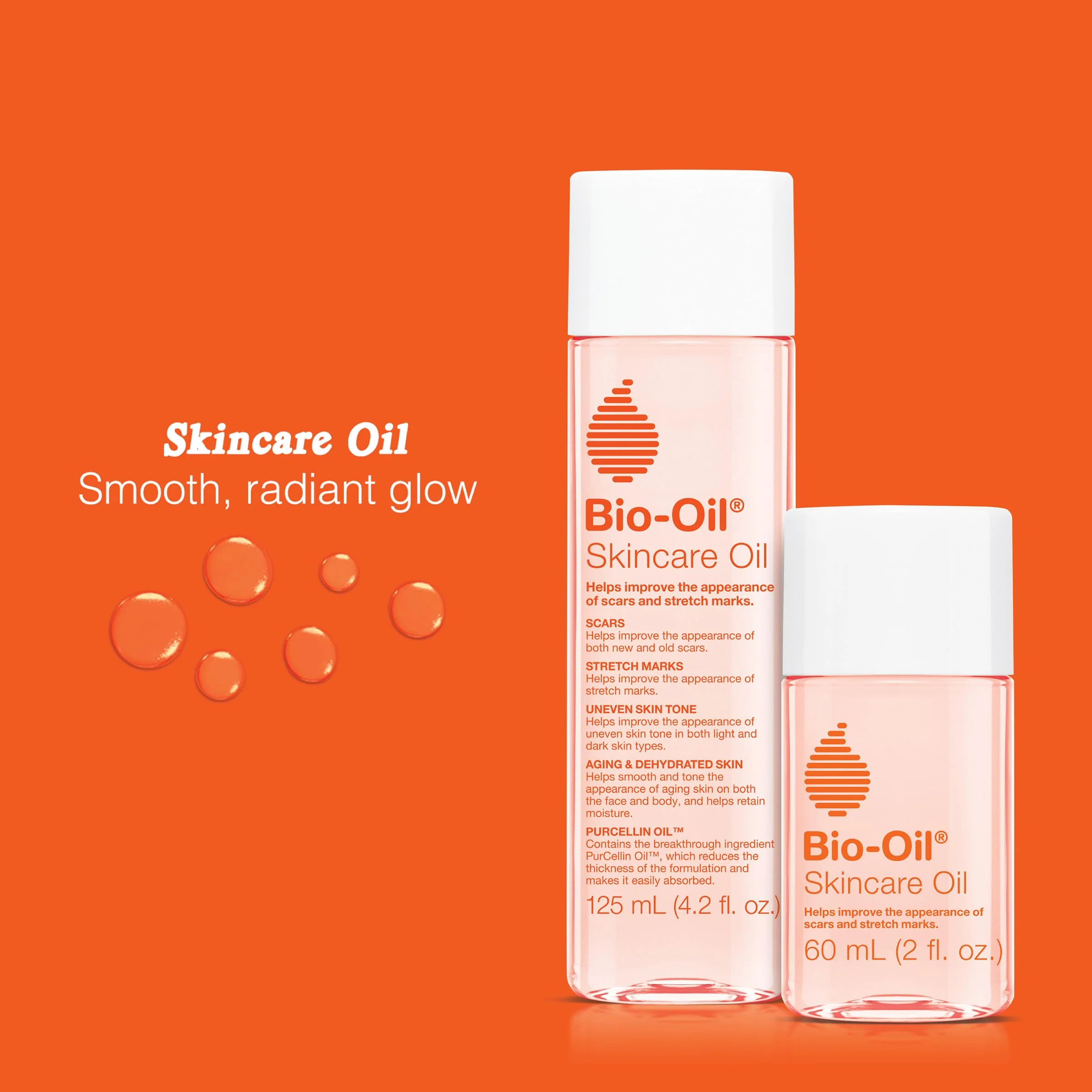 Bio-Oil Skincare Body Oil Bundle, Serum for Scars & Stretch Marks, Face and Body Moisturizer with Vitamin E & A for Sensitive Dry Skin, 4.2 oz and 2 oz Bottles - Image 7