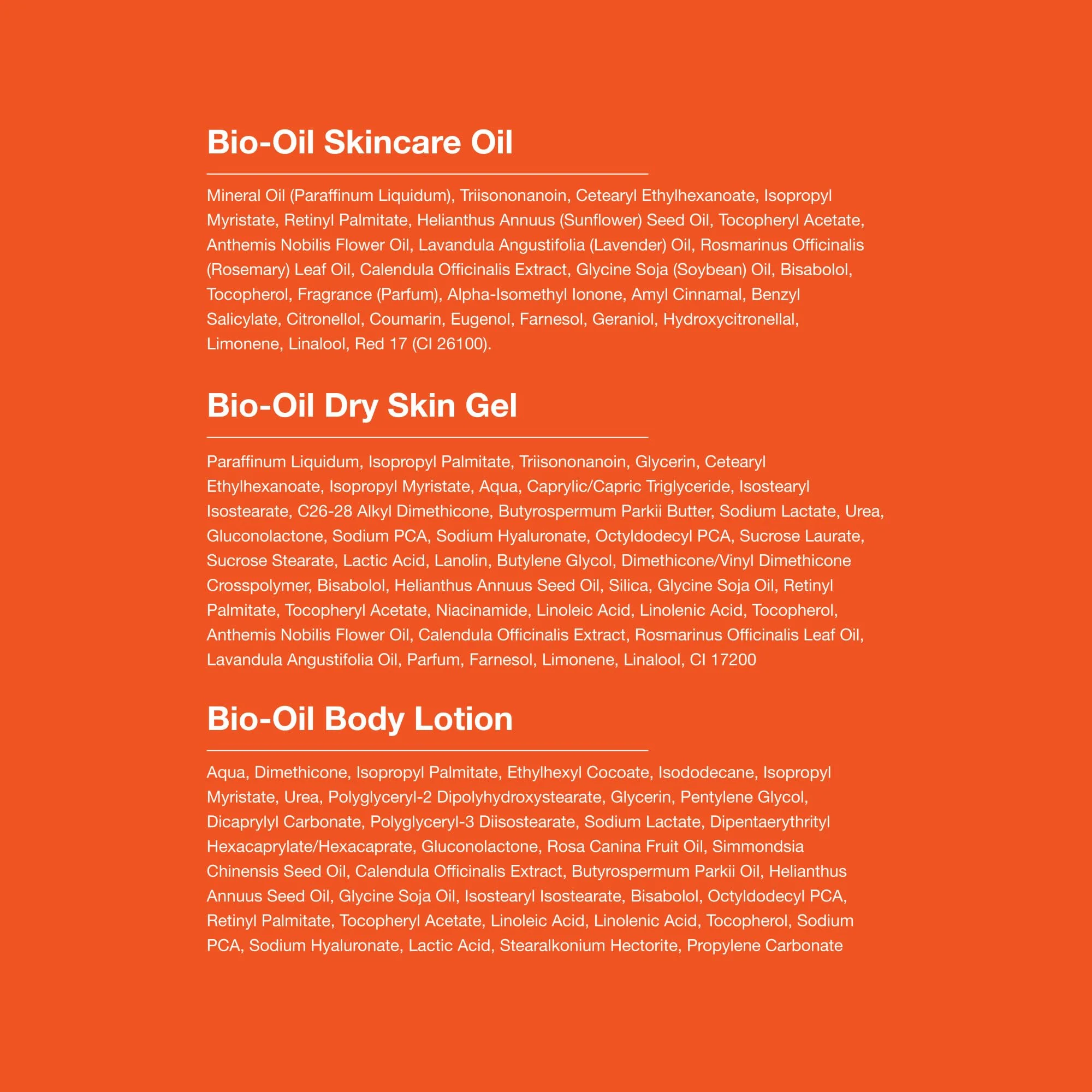 Bio-Oil Skincare Set for Scars, Stretch Marks, and Dry Skin, 3 Pc Travel Size Kit Includes Skin Care Oil (2 oz), Dry Skin Gel (1.7 oz), and Body Lotion (5.7 oz), Pregnancy and Maternity Stretch Marks - Image 3