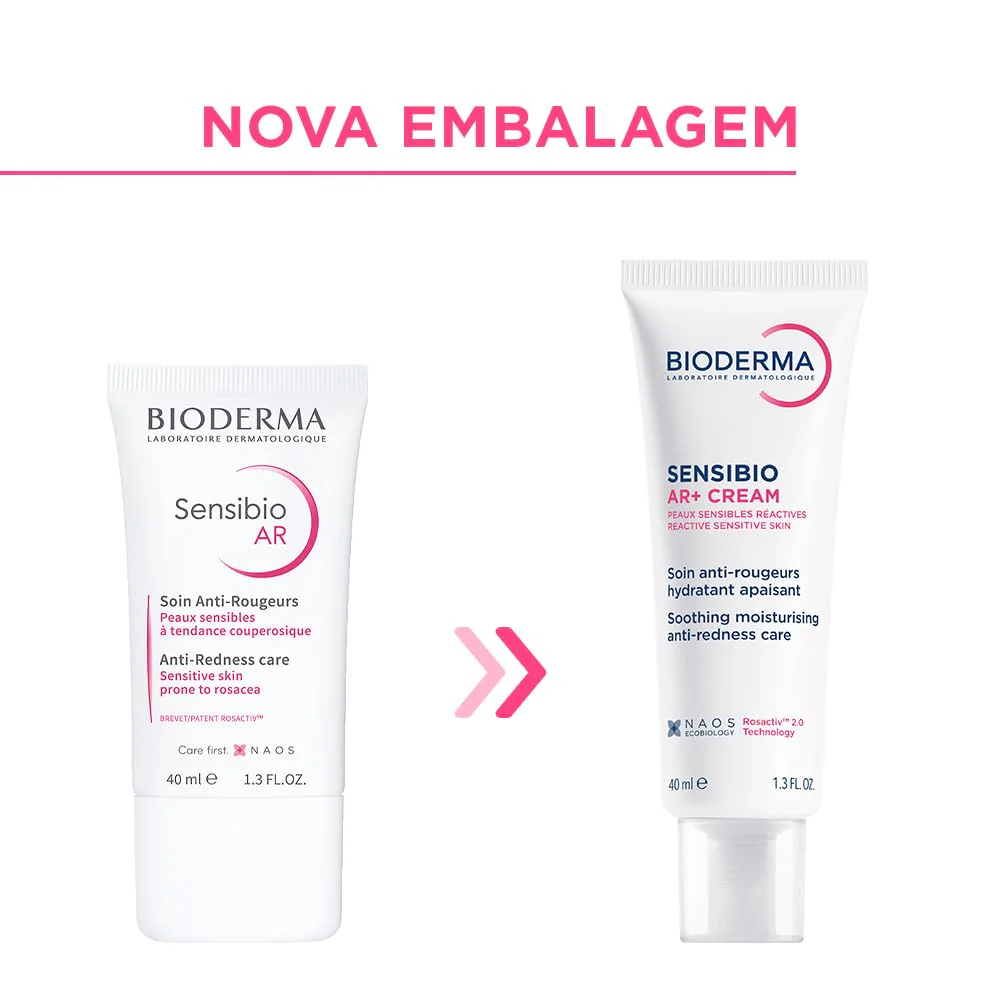 Bioderma Sensibio AR+ Cream, Facial Redness Relief Lotion for Sensitive Skin, Soothing and Moisturizing Care - Image 3