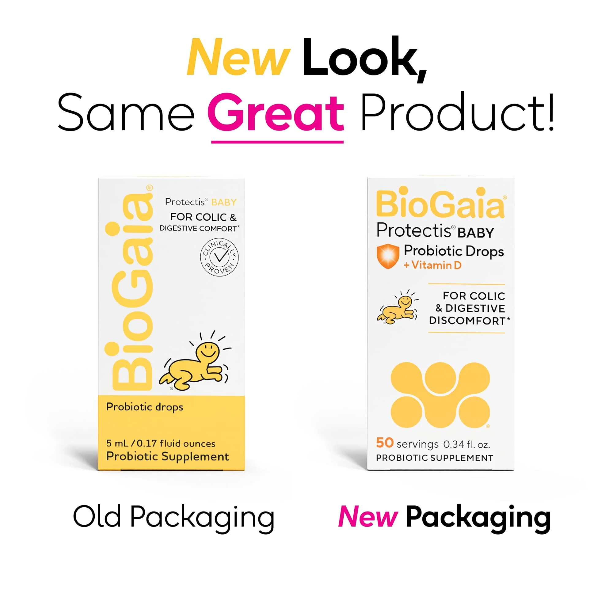 BioGaia Baby Probiotic Drops - Colic & Gas Relief + Vitamin D, 50-Day Supply, Safe for Newborns, Reduces Crying, Fussing, Colic, Gas, Spit-ups & Constipation, No allergens, Dairy or Soy (Pack of 2) - Image 9