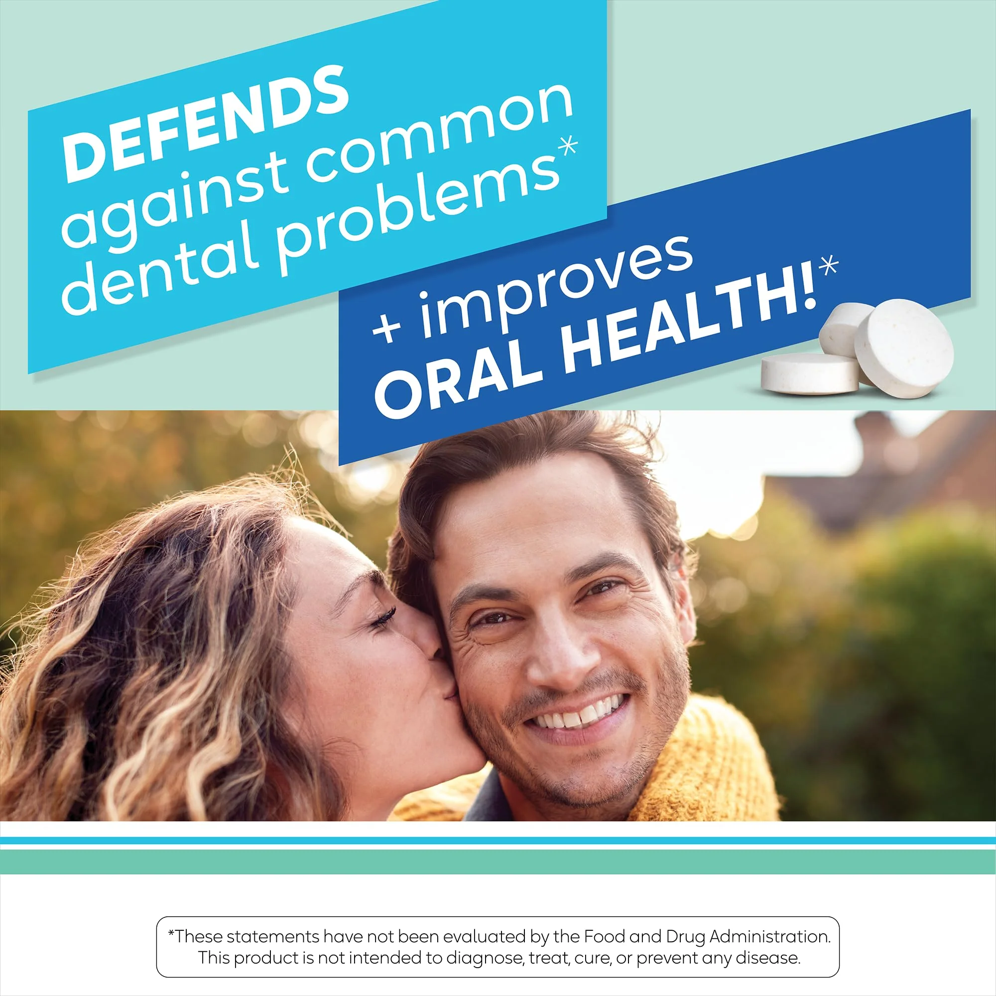 BioGaia Prodentis | Oral Probiotics | Promotes Healthy Gums & Teeth | Defends Against Bad Breath & Dental Problems | Improves Oral Health | Mint Flavored | 30 Dental Probiotic Lozenges - Image 6