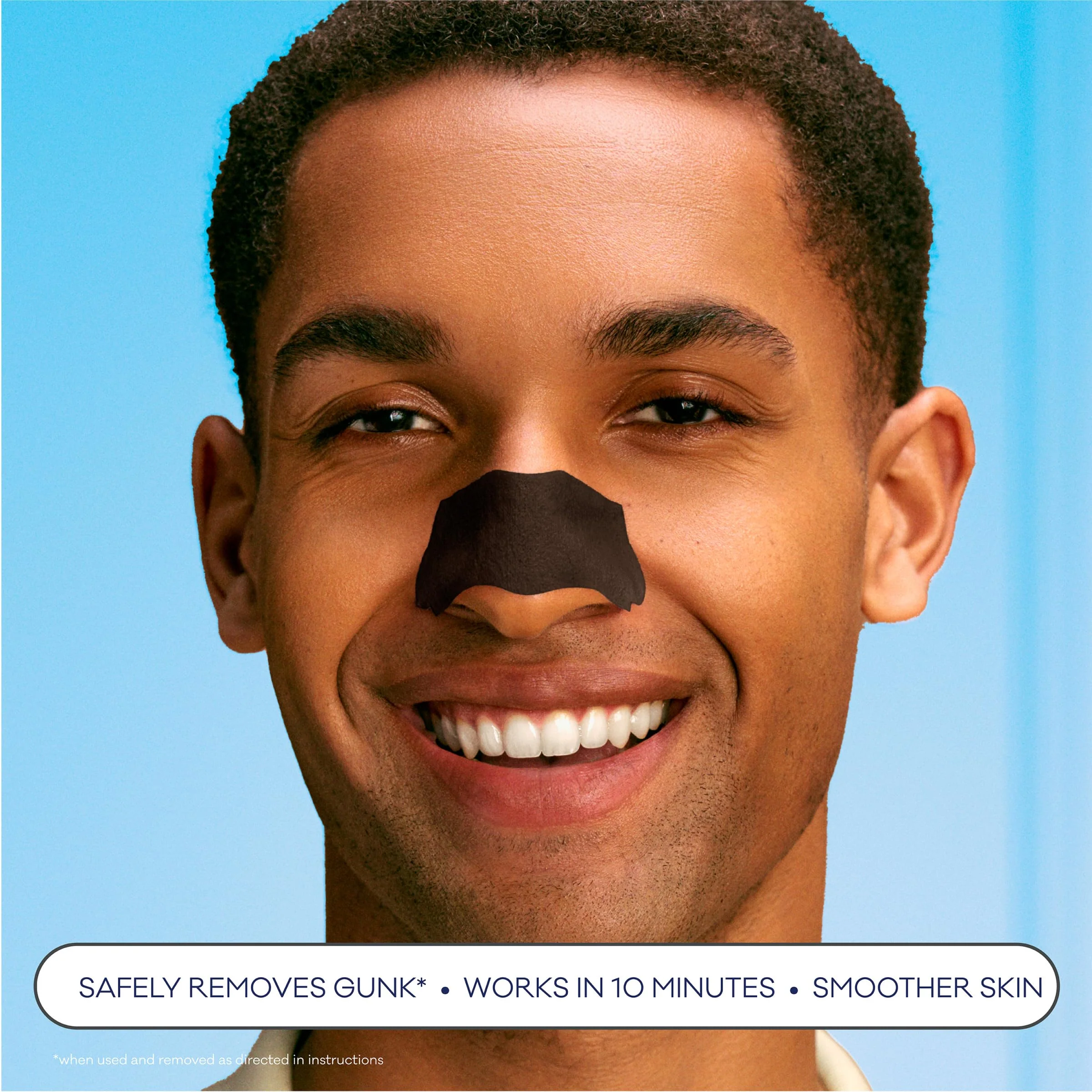 Biore Charcoal Deep Cleansing Pore Strips, Nose Strips for Blackhead Removal on Oily Skin, Features C-Bond Technology with Instant Pore Unclogging, 18 Count - Image 8