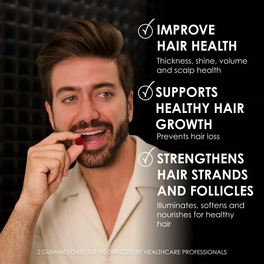 Biotin-Boosted Hair Gummies: Unlock Healthier, Fuller Hair with Essential Vitamins C, D & E - Image 6
