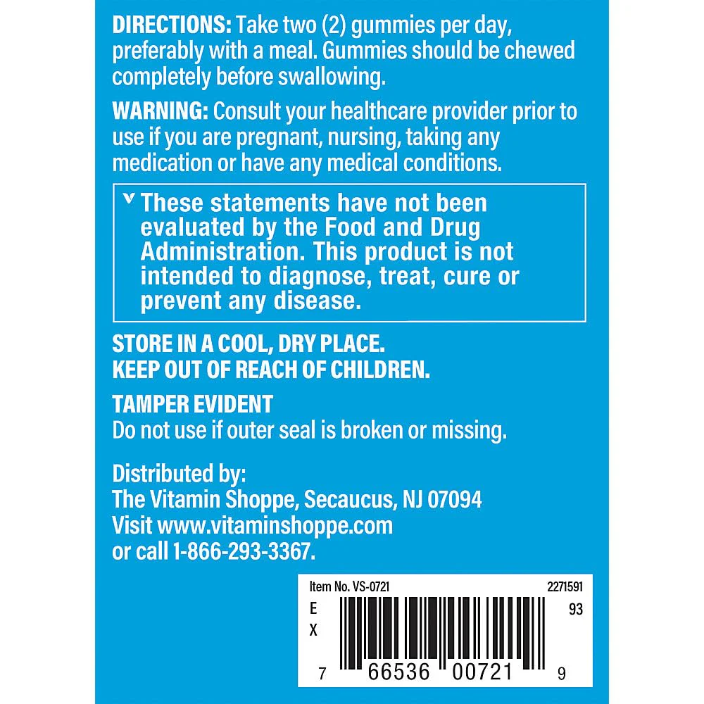 Biotin Gummies a" Hair, Skin, & Nails Support a" 10,000 MCG a" Strawberry (120 Gummies) - Image 3