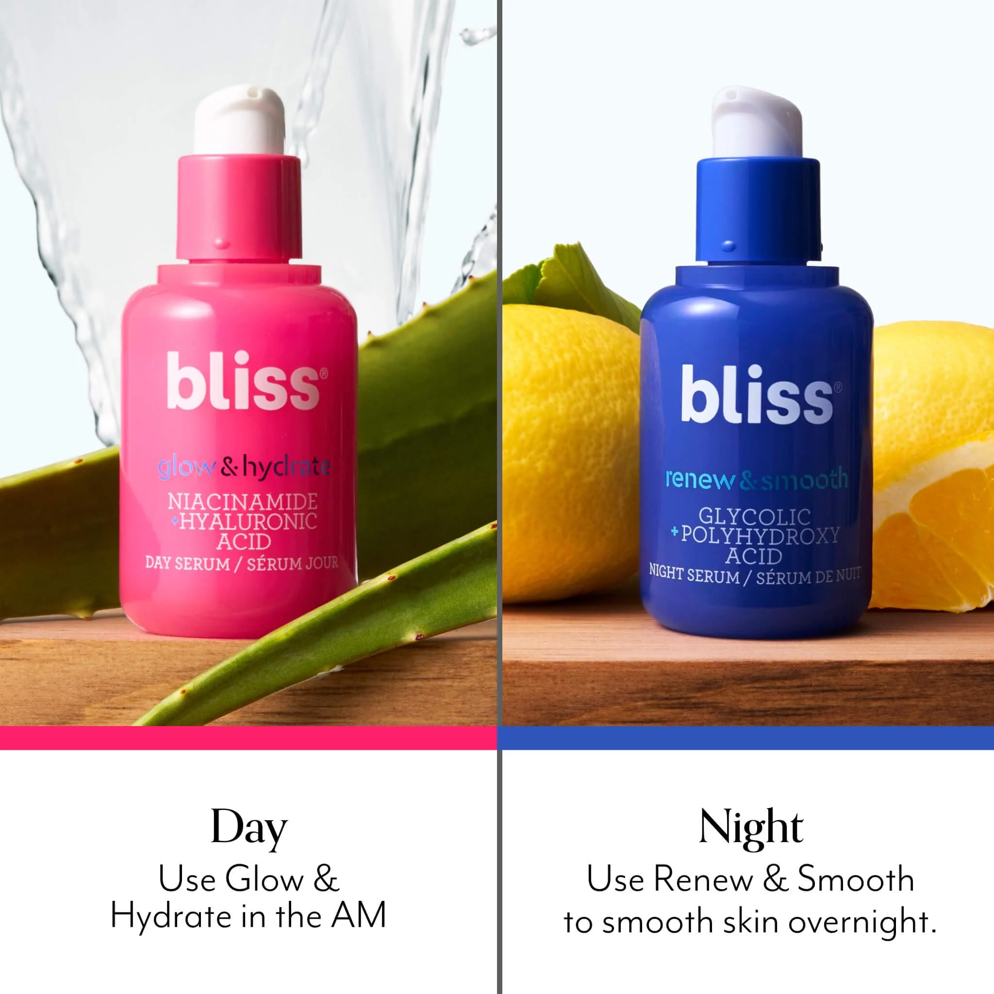 Bliss Brighten & Renew Serum Duo | Vitamin C & Glycolic Acid Serums | Anti-Aging and Brightening Face Serums Duo for Bright, Smooth & Firm Skin - Image 8