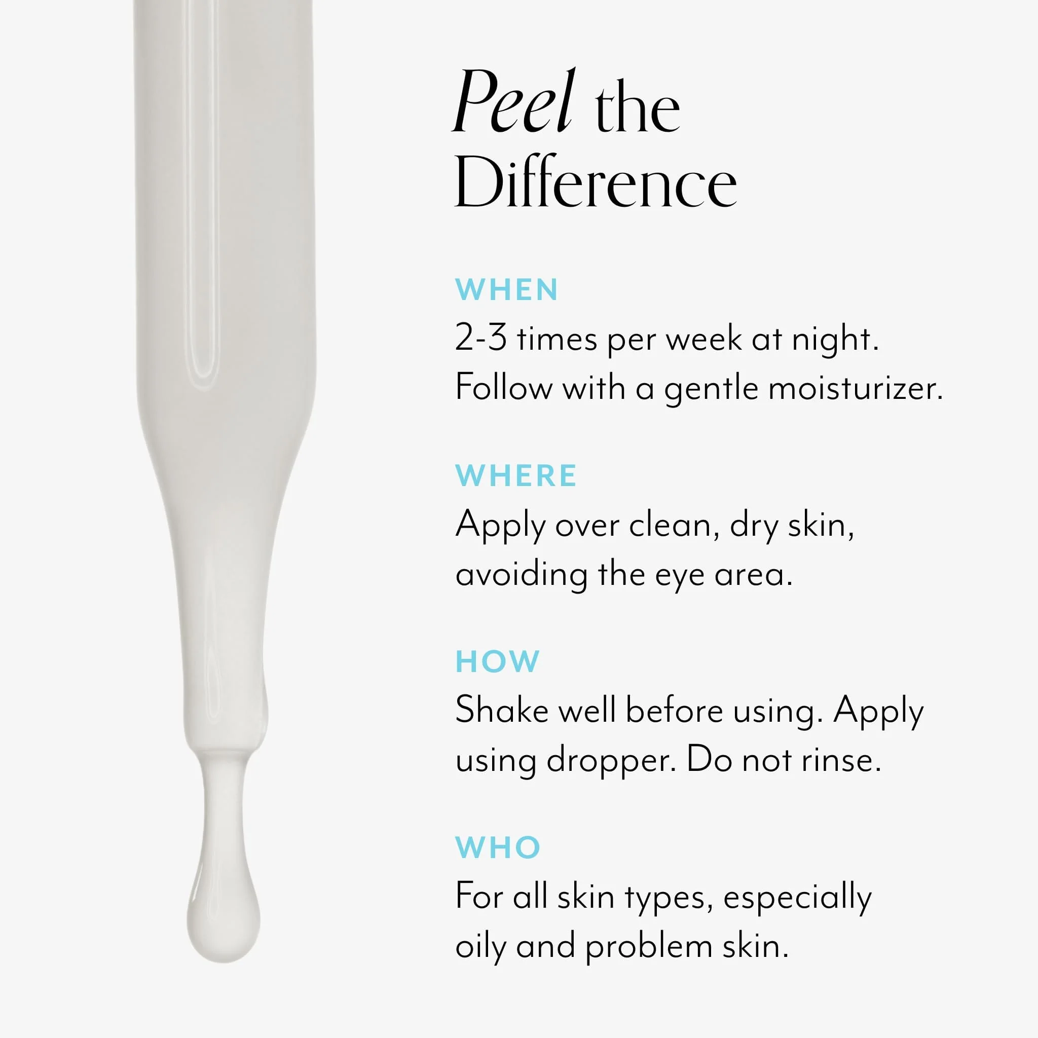 Bliss Clear Genius Clarifying Overnight Liquid Peel - 1 Fl Oz - Clear Pores & Exfoliate Skin - Non-Irritating - Clean - Vegan & Cruelty-Free - Image 6