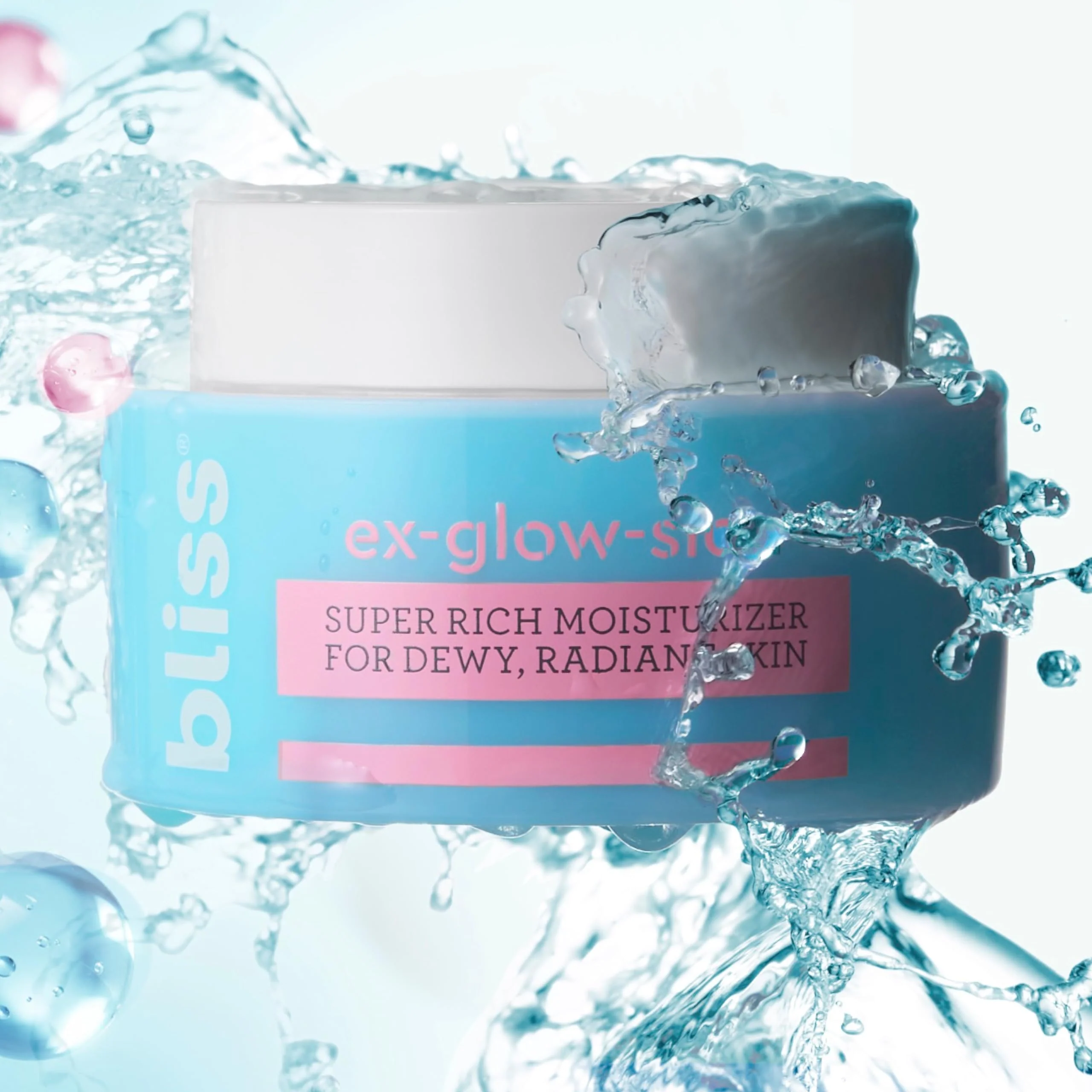 bliss Ex-glow-sion Super Rich Face Moisturizer for Dewy, Radiant Skin | Advanced Shea Butter Nourishes & Hydrates | 100% Vegan and Cruelty-Free | 1.7 fl oz - Image 3
