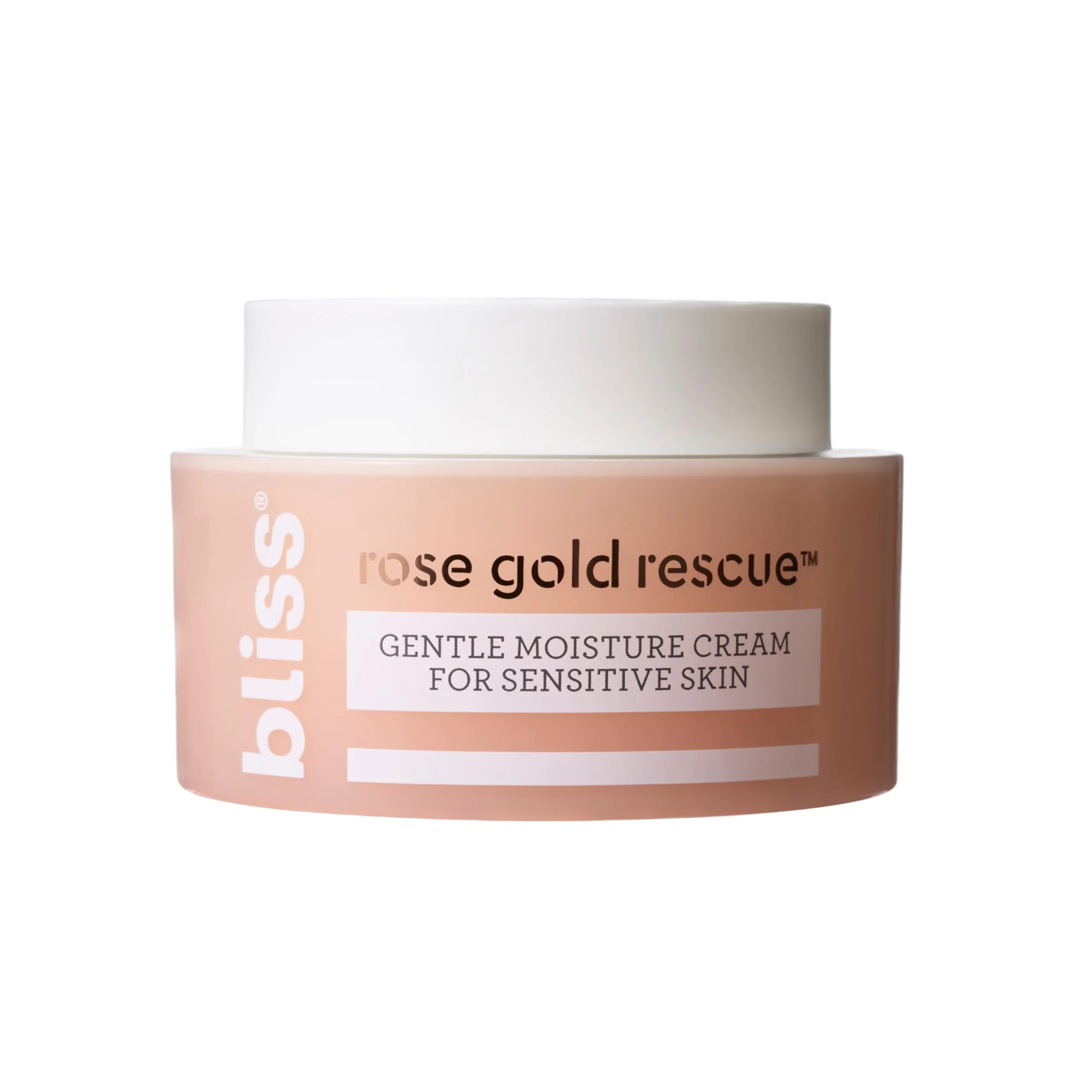 Bliss Rose Gold Rescue Gentle Moisturizer for Sensitive Skin | Fragrance-Free, Calming Daily Hydration with Rose Water & Colloidal Gold| 1.7 oz - Image 3