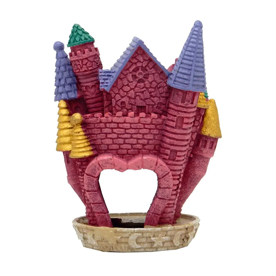 Blue Ribbon EE-144 Princess Castle Exotic Environments Aquarium Ornament 3.75"L x 2.75"W x 5"H - Image 6