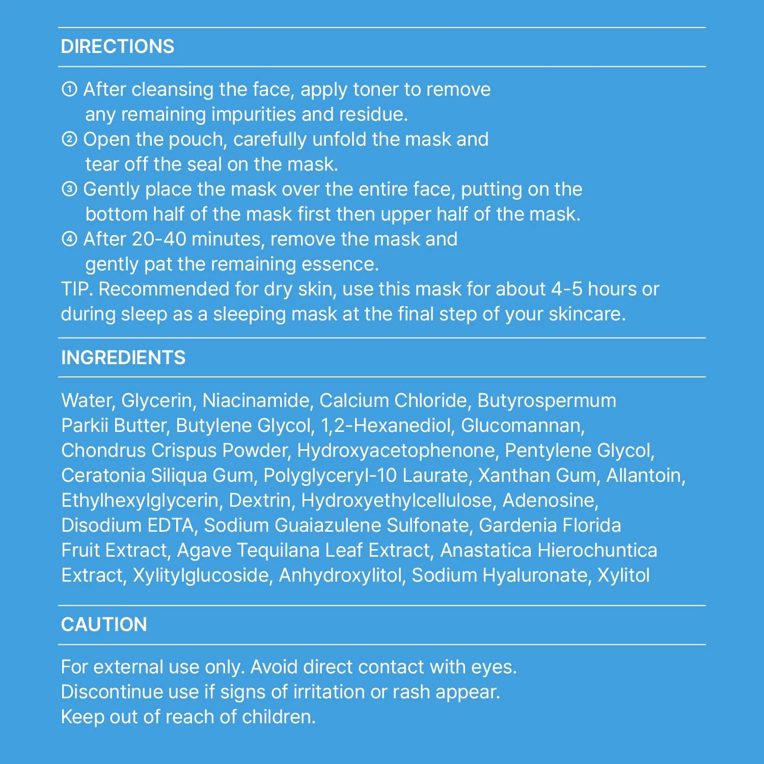 Bluelayer Water Dome Mask - Korean Overnight Collagen Face Mask for Glass Skin, Moisturizing and Firming with Hyaluronic Acid & Blue Agave - Pore Minimizing with Hydrogel Masks for Radiant Glow - 4EA - Image 2