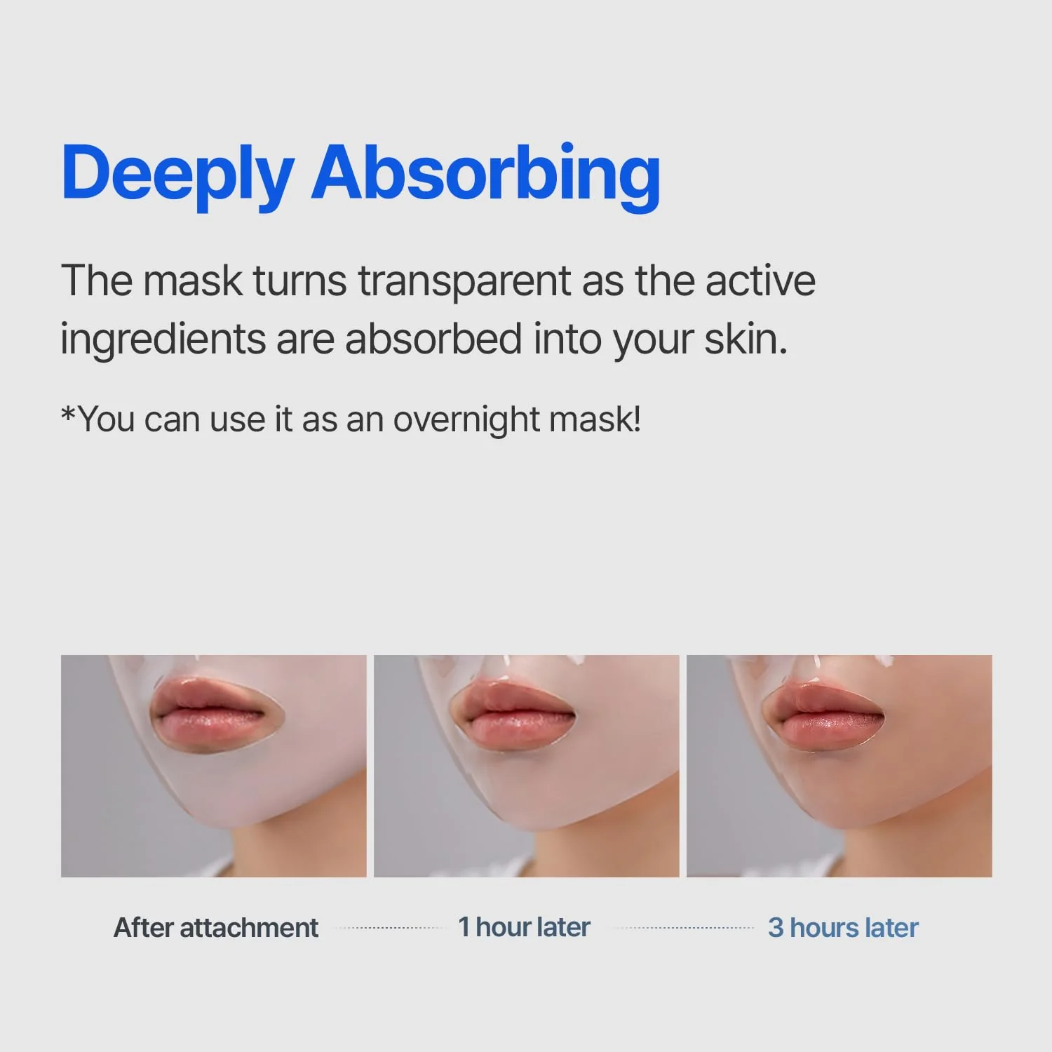 Bluelayer Water Dome Mask - Korean Overnight Collagen Face Mask for Glass Skin, Moisturizing and Firming with Hyaluronic Acid & Blue Agave - Pore Minimizing with Hydrogel Masks for Radiant Glow - 4EA - Image 4