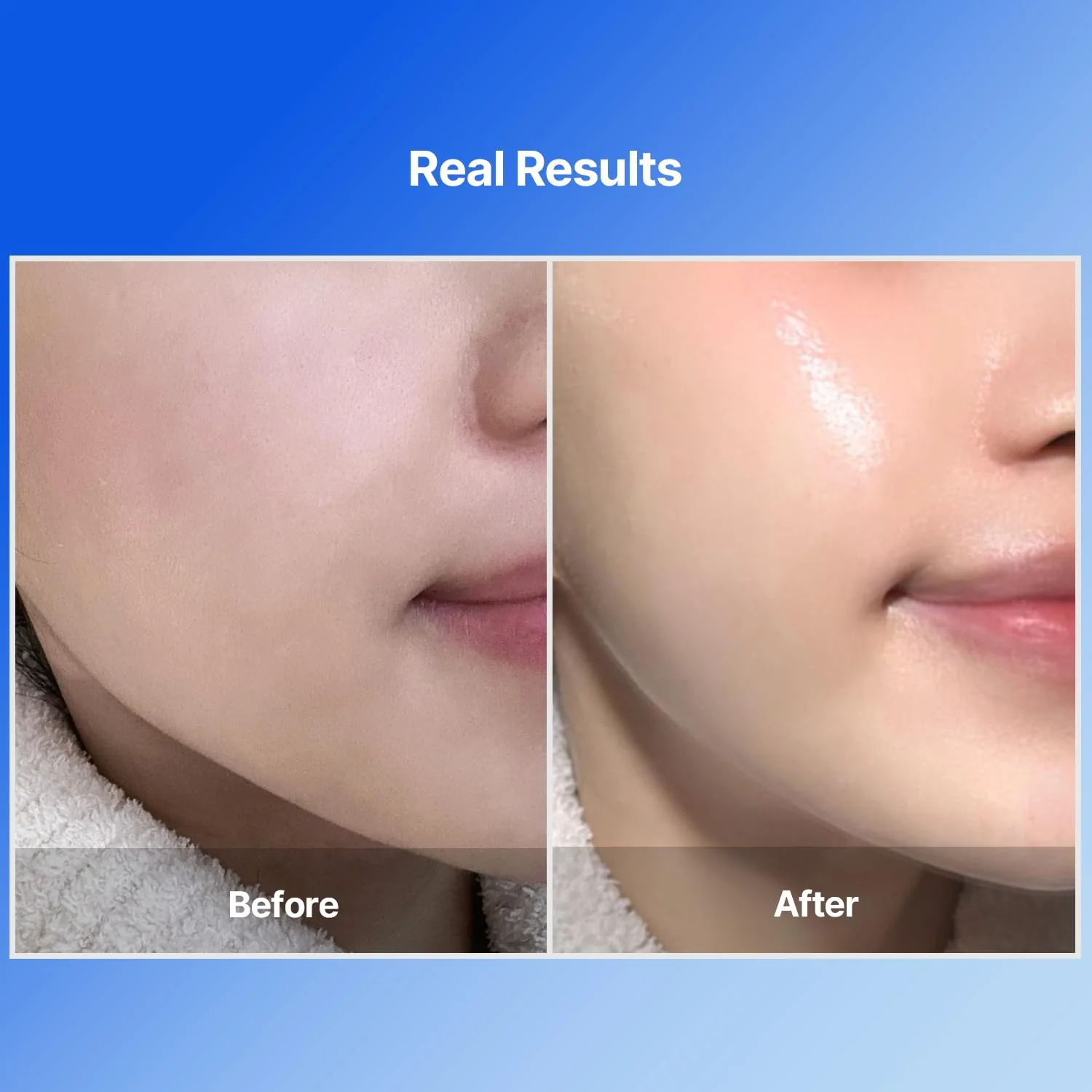 Bluelayer Water Dome Mask - Korean Overnight Collagen Face Mask for Glass Skin, Moisturizing and Firming with Hyaluronic Acid & Blue Agave - Pore Minimizing with Hydrogel Masks for Radiant Glow - 4EA - Image 5