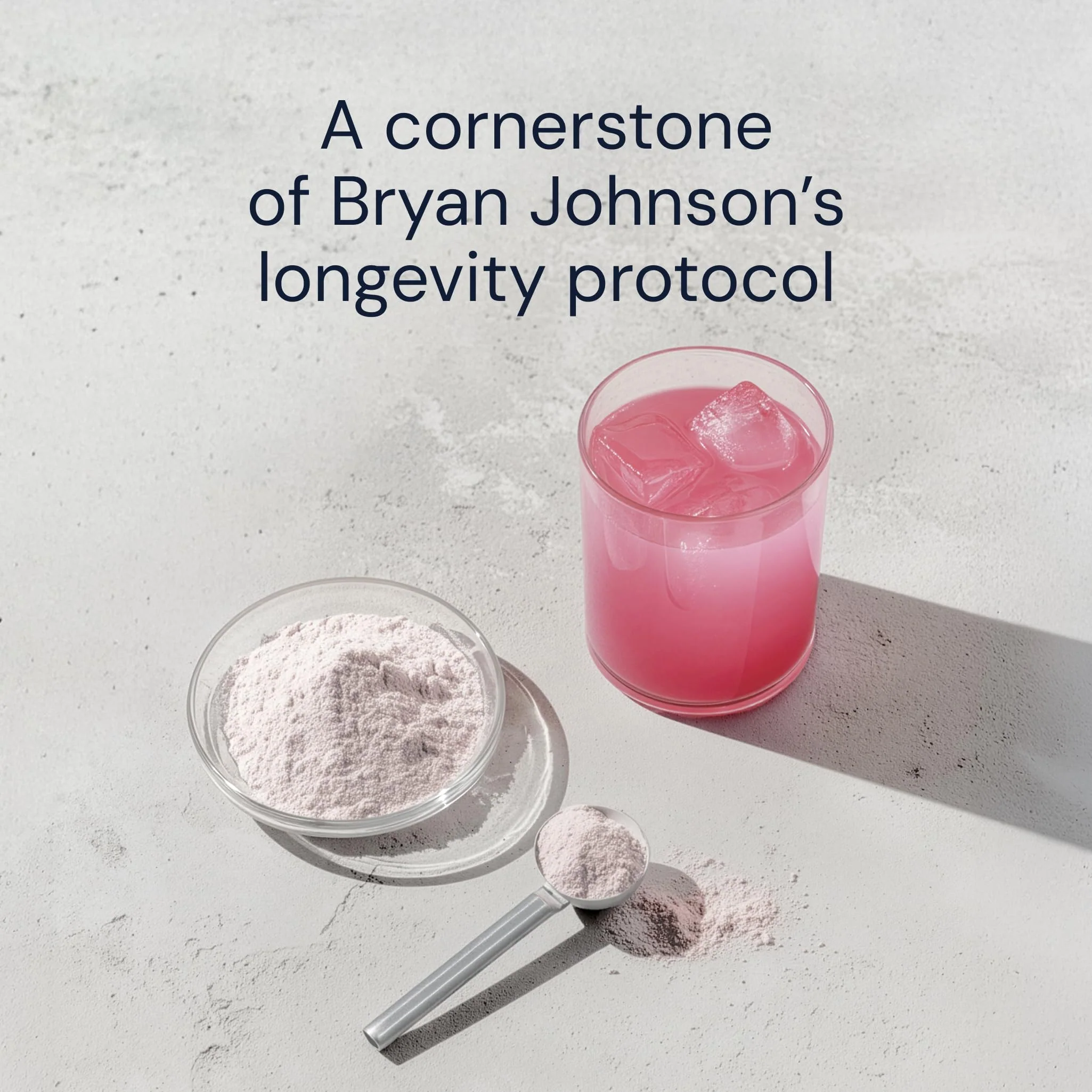 Blueprint Bryan Johnson Longevity Mix - Muscle Builder & Recovery Supplement - Promotes Focus and Balanced Mood - Magnesium, Creatine, L-Theanine, Glutathione & Vitamin C- 30 Servings, Blood Orange - Image 4