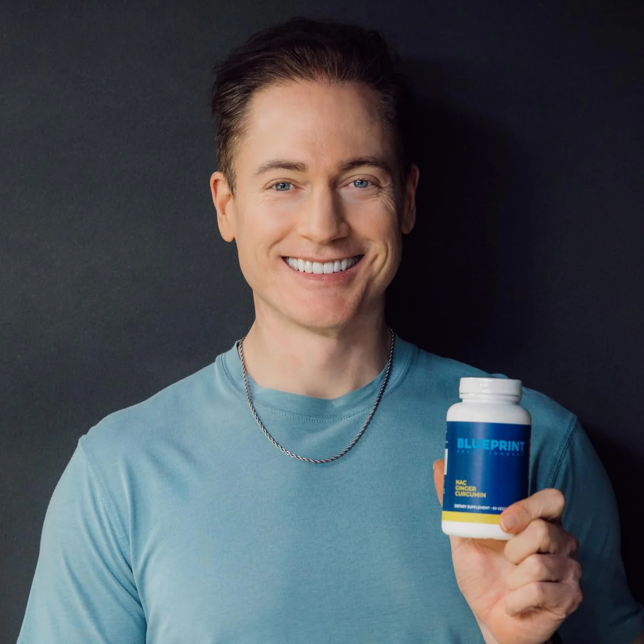 Blueprint Bryan Johnson NAC Supplement - Promotes Stress Relief, Immune System Function, Respiratory Health - Includes N-Acetyl-L-Cysteine, Ginger, Curcuminoids - Detoxifying - Vegan (30 Servings) - Image 3