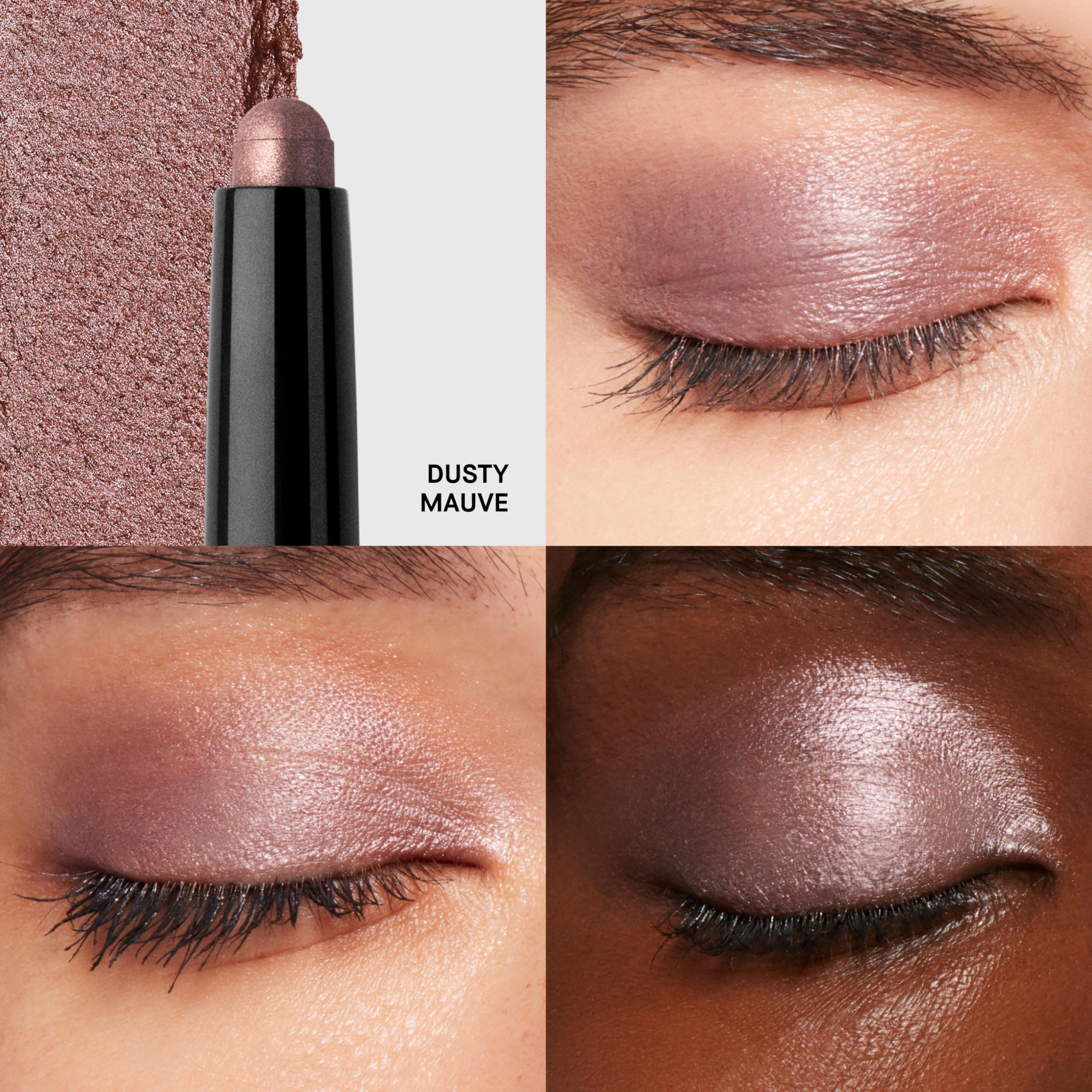 Bobbi Brown Long-Wear Cream Shadow Stick | 24-Hour Eyeshadow Stick | High-Pigment, Buildable Shades with Three Finishes, 0.05 Ounce, Dusty Mauve - Image 6