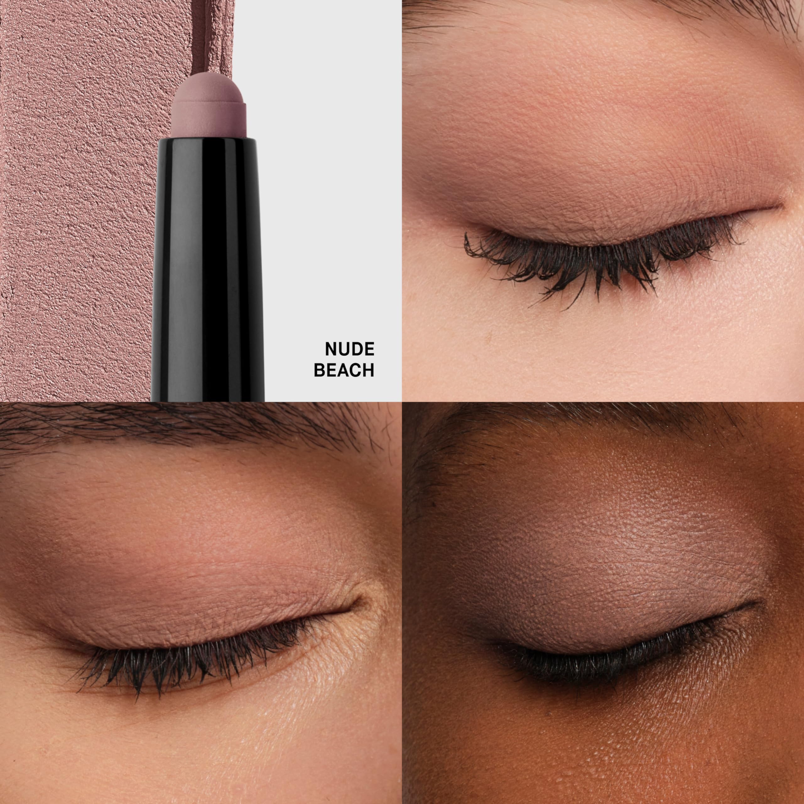 Bobbi Brown Long-Wear Cream Shadow Stick | 24-Hour Eyeshadow Stick | High-Pigment, Buildable Shades with Three Finishes, 0.05 Ounce, Nude Beach - Image 6