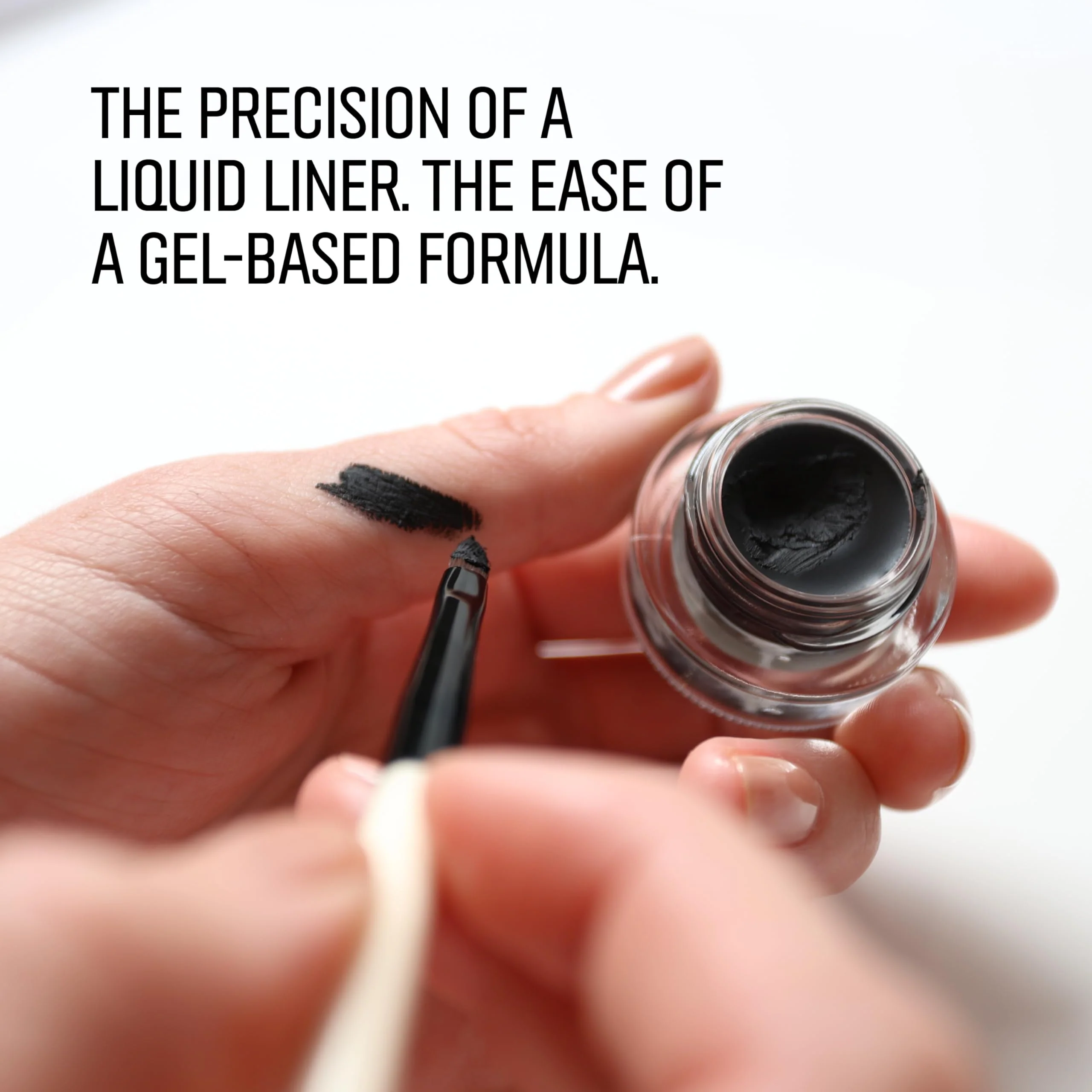 Bobbi Brown Long-Wear Gel Eyeliner | Precise Smudge-Proof & Waterproof Eyeliner for 8-Hour Wear, 0.1 Ounce, Black Ink - Image 3