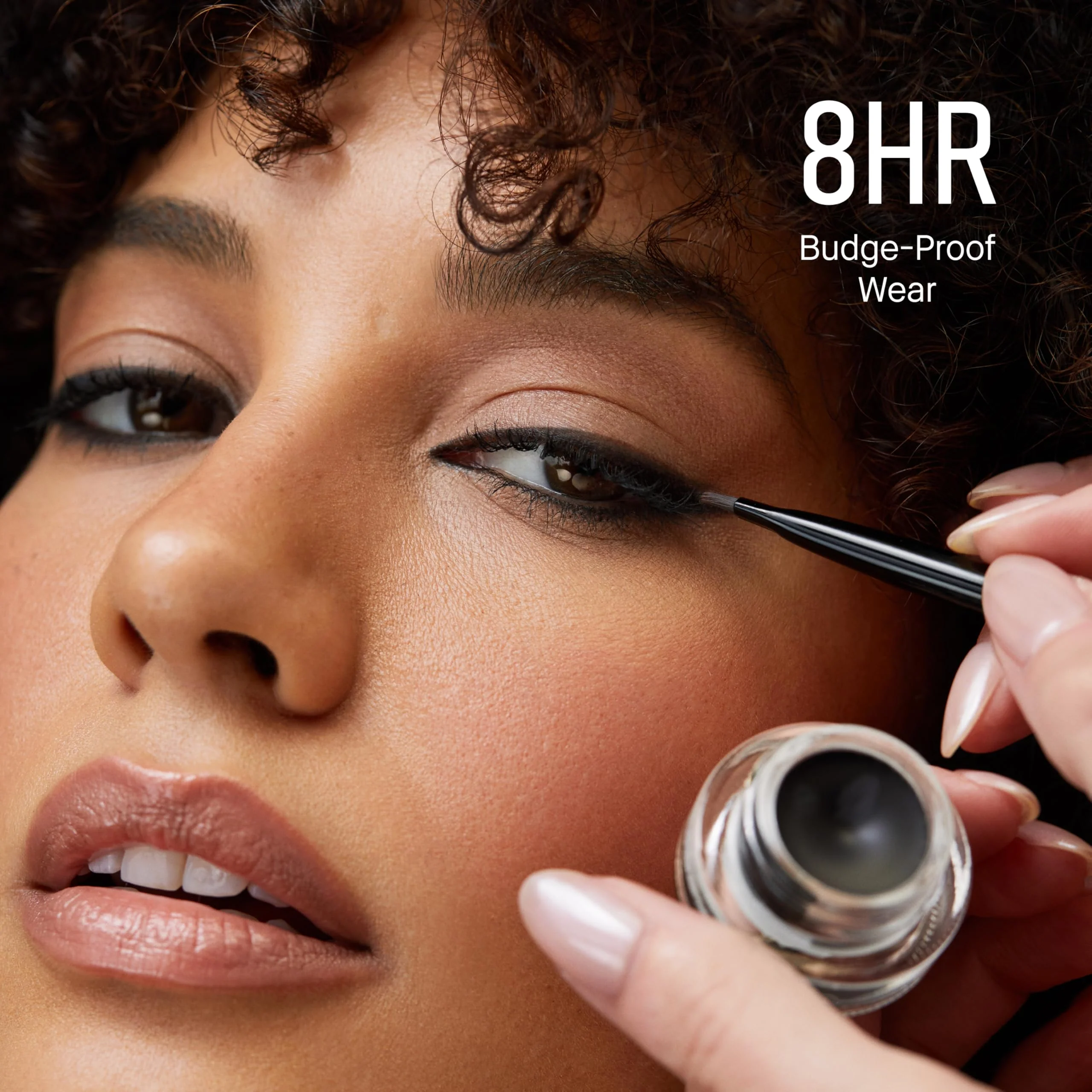 Bobbi Brown Long-Wear Gel Eyeliner | Precise Smudge-Proof & Waterproof Eyeliner for 8-Hour Wear, 0.1 Ounce, Caviar Ink - Image 5