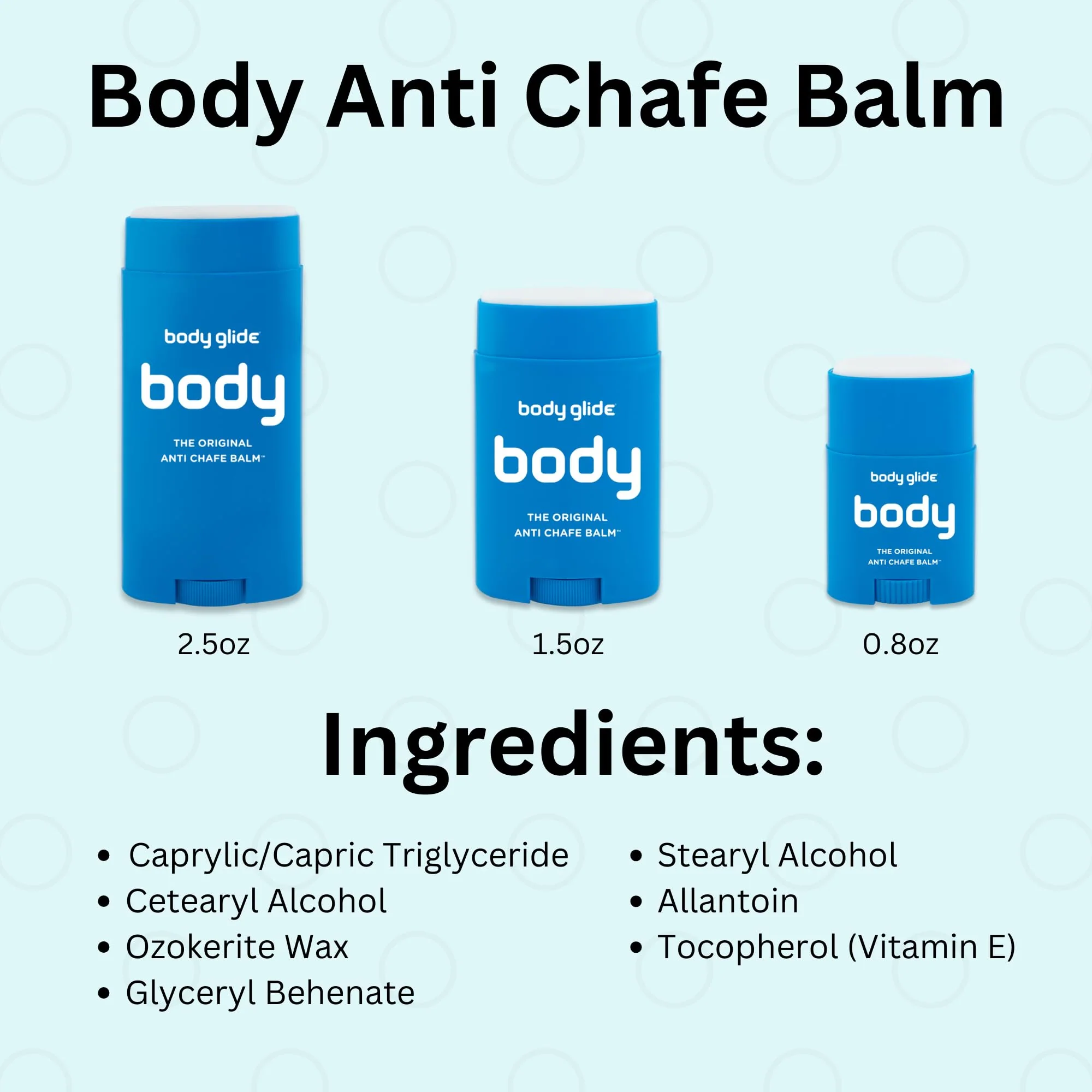 Body Glide Original Anti Chafe Balm | No Chafing Stick | Prevent Arm, Chest, Butt, Thigh, Ball Chafing & Irritation | Trusted Skin Protection Since 1996 |1.5oz - Image 2