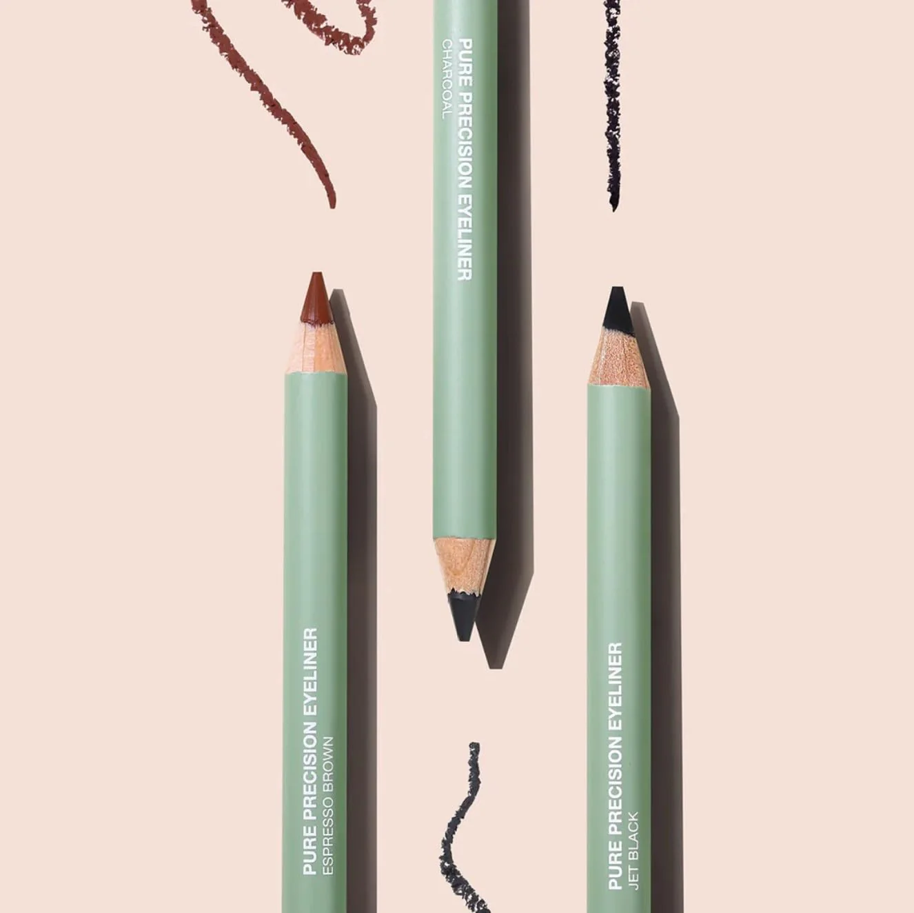 BOOM! Beauty Pure Precision Eyeliner: All-Natural, Skin-Loving, All-Day Wear. Waterproof, Smudge-proof, Smooth Glide Pencil. Richly Pigmented Vegan Eye Makeup For Ageing Skin (Charcoal) - Image 2