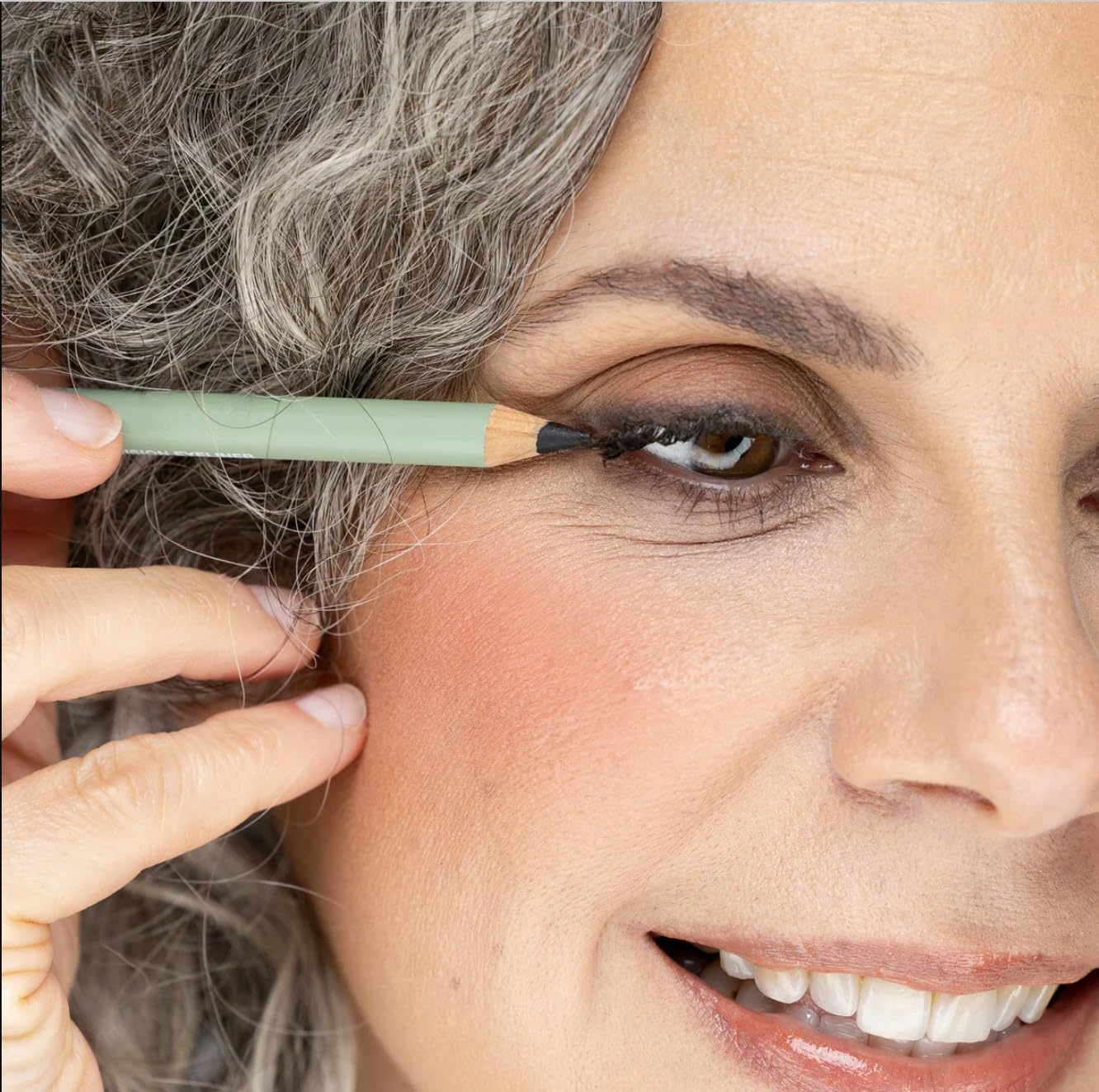 BOOM! Beauty Pure Precision Eyeliner: All-Natural, Skin-Loving, All-Day Wear. Waterproof, Smudge-proof, Smooth Glide Pencil. Richly Pigmented Vegan Eye Makeup For Ageing Skin (Espresso Brown) - Image 7