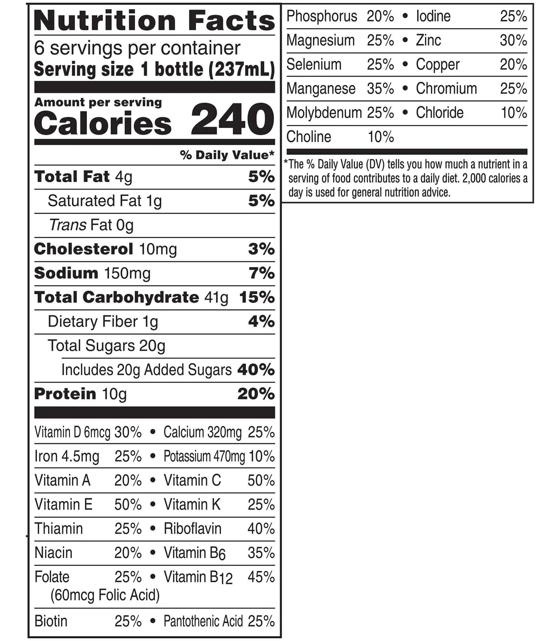 BOOST Original Balanced Nutritional Drink, Creamy Strawberry, 8 FL OZ (Pack of 6) - Image 4