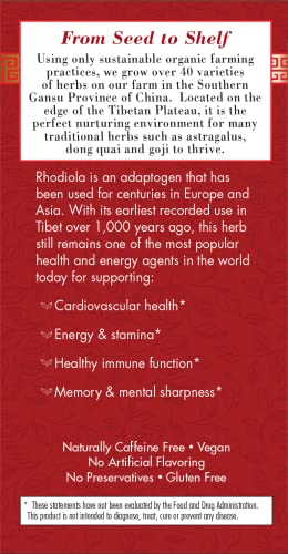 Bravo Tea Absolute Rhodiola Herbal Tea Caffeine Free, 20 Tea Bags - Image 3