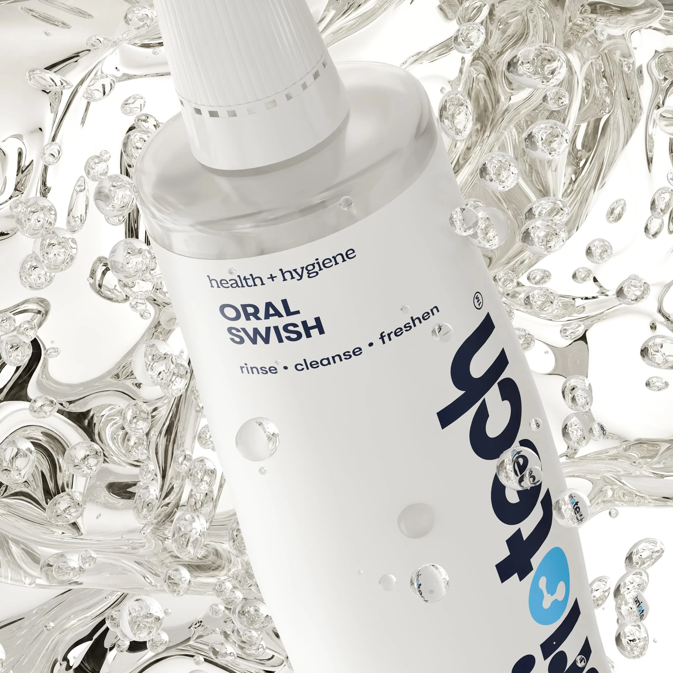 BRIOTECH Oral Swish, Hypochlorous Acid Mouthwash Rinse, Gentle Oral Care Hygiene, Fight Bad Breath, Support Against Plaque, Gum Irritation & Tender Gums, Alcohol & Fluoride Free, 32 fl oz (2 Pack) - Image 5