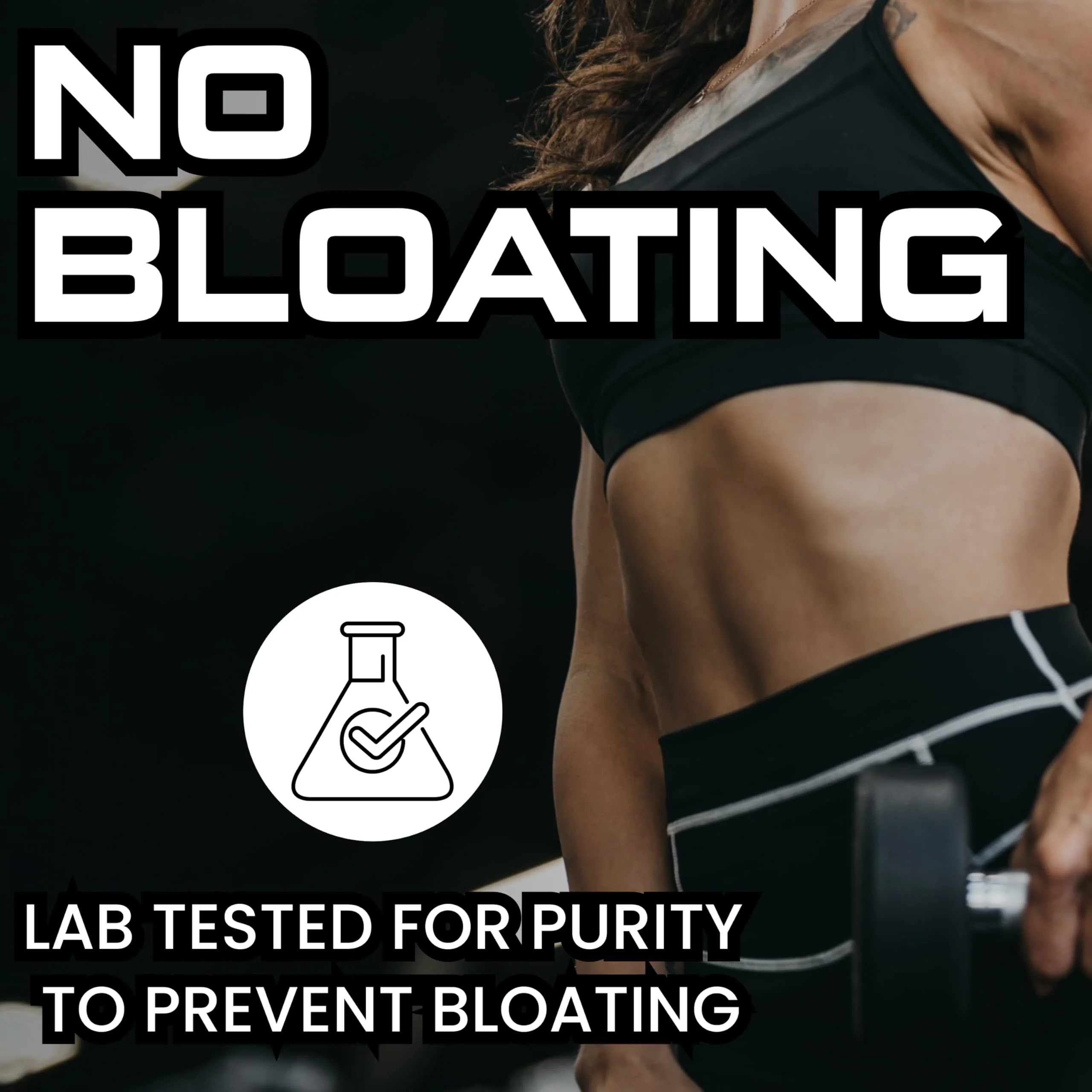 Bucked Up Pure Micronized Creatine Monohydrate for Women and Men - Easy to Mix and Unflavored - 5G Per Serving - 50 Servings - 250 Grams Per Container - Image 4