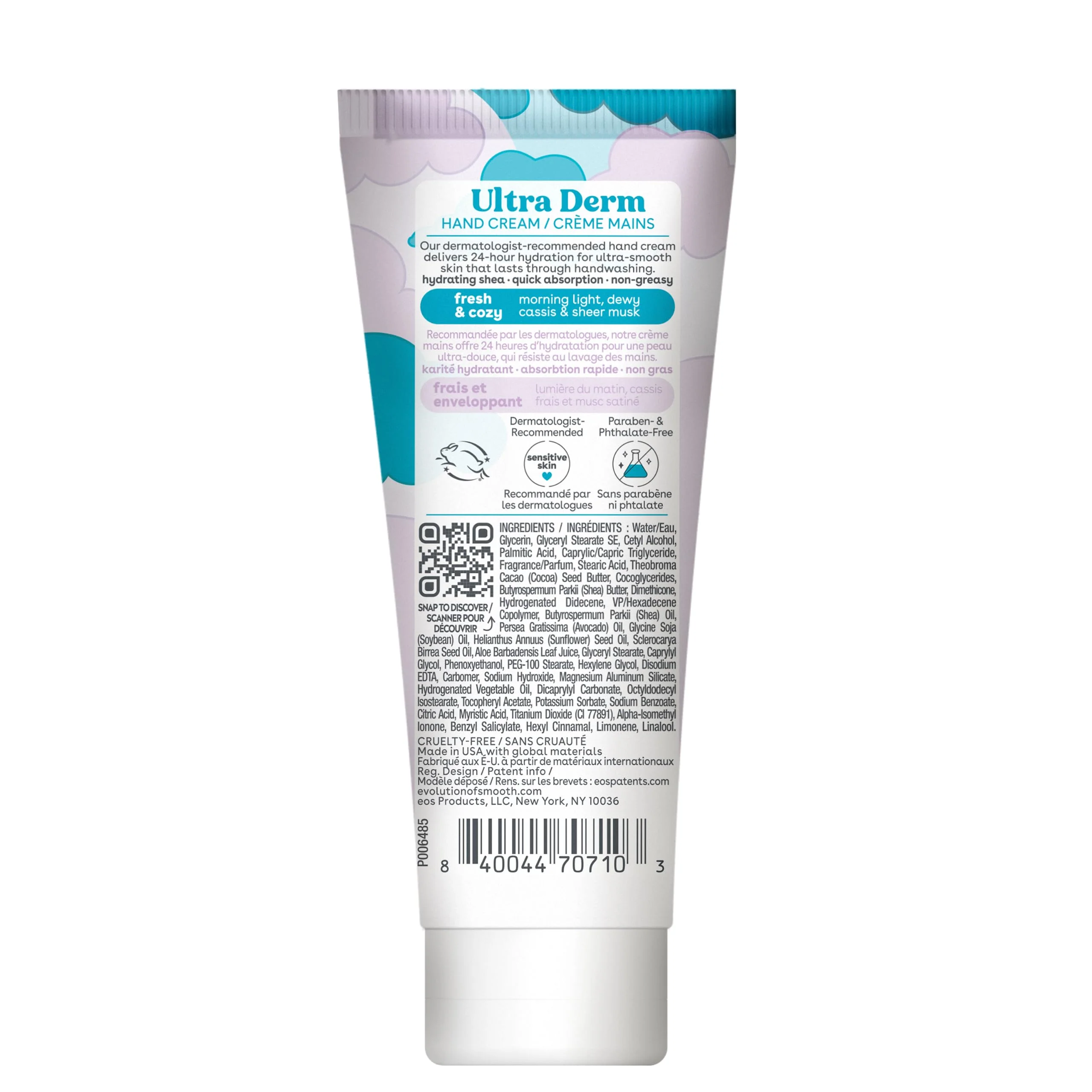 Bundle of eos Shea Better Body Lotion & Hand Cream- Fresh & Cozy, 24-Hour Moisture Skin Care, Lightweight & Non-Greasy, Made with Natural Shea - Image 2