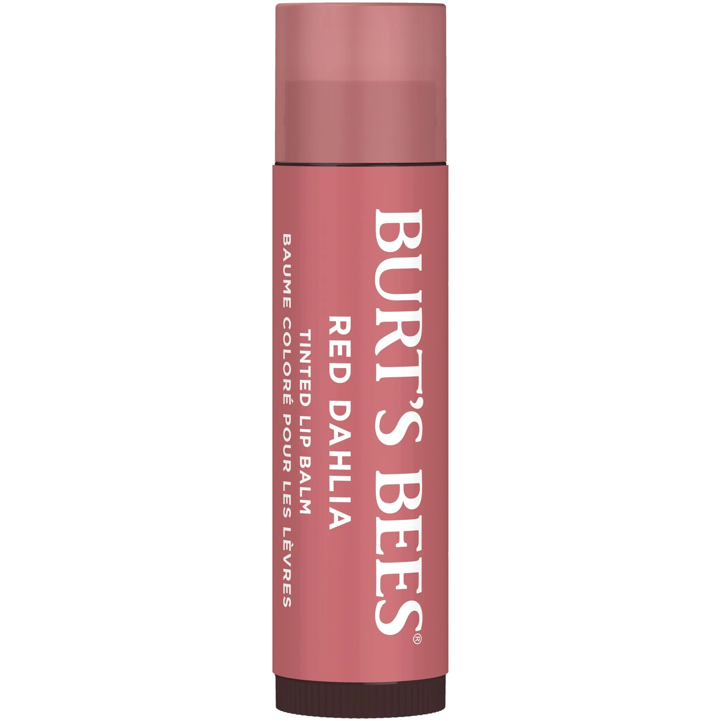 Burt's Bees Lip Tint Balm with Long Lasting 2 in 1 Duo Tinted Balm Formula, Color Infused with Deeply Hydrating Shea Butter for a Natural Looking Buildable Finish, Fiery Red Dahlia (2-Pack) - Image 12
