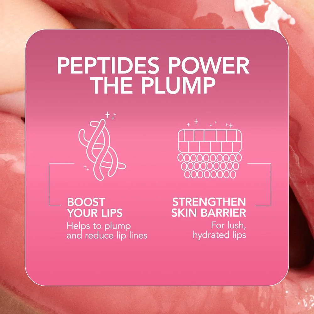 Buxom Plump Shot Peptide-Infused Lip Serum, Lip Plumping Gloss, Formulated with Advanced Peptides, Hyaluronic Acid, Avocado & Jojoba Oil - Image 6