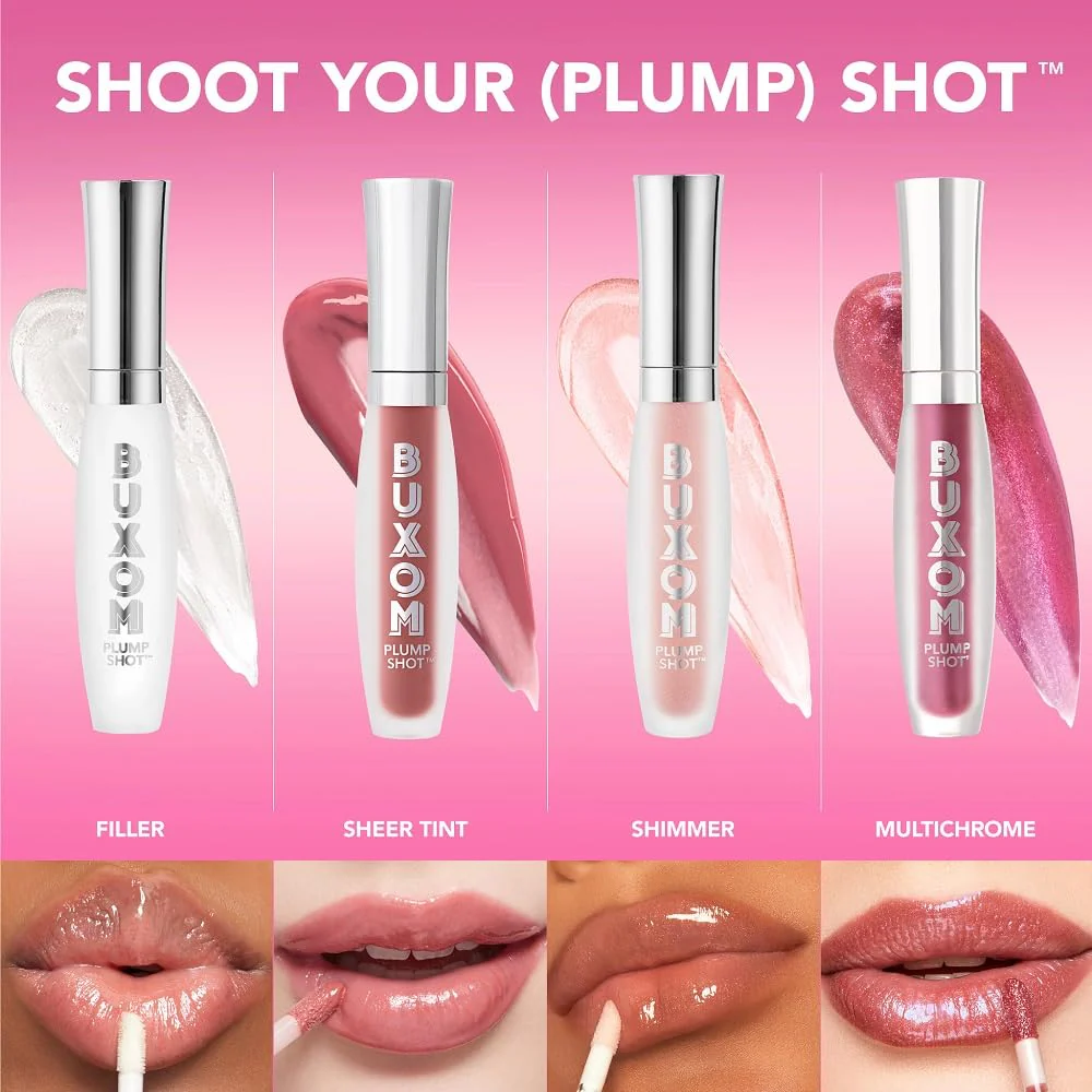 Buxom Plump Shot Peptides Lip Serum, Celestial Nude - Image 3
