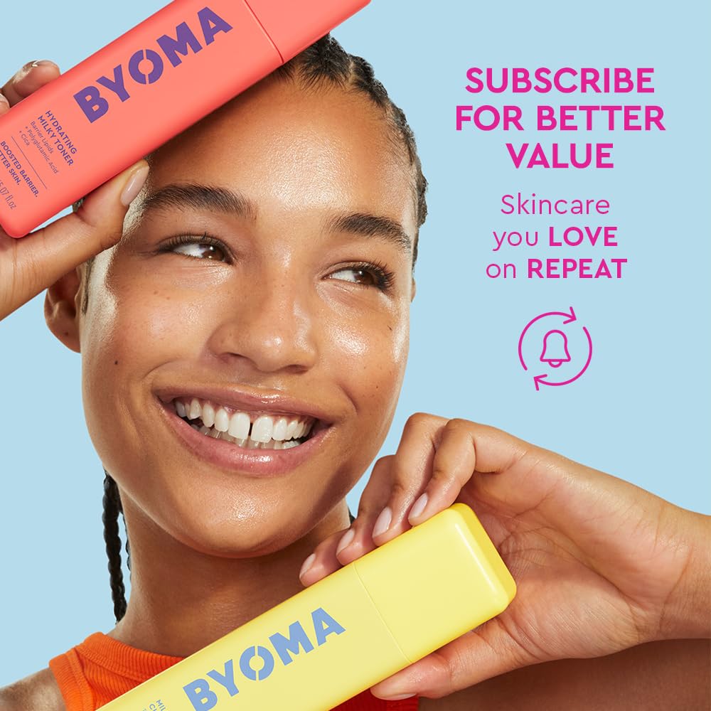 BYOMA Clarifying Serum - Barrier Repair Serum - Clarifying Facial Serum for Acne Prone Skin - Calming Face Serum with Ceramides, Blue Tansy, PHA & Zinc - Balanced & Healthy Skin - 1.01 fl. oz - Image 4