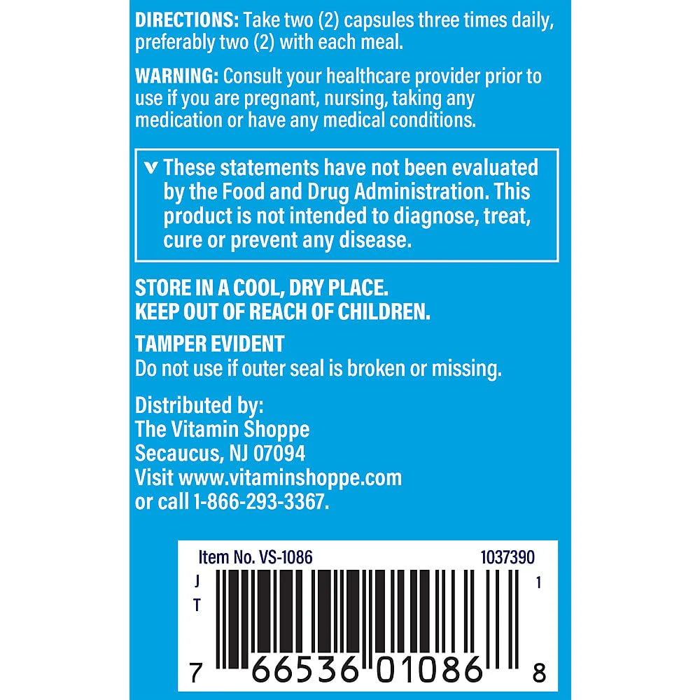 Calcium Citrate+Magnesium&Vitamin D,Multi-Mineral Bone Health Supplement,Vitamin D Aids Absorption, Calcium 999mg, Magnesium 567mg, Vitamin D 612IU per Daily dose (100 Capsules) by The Vitamin Shoppe - Image 5