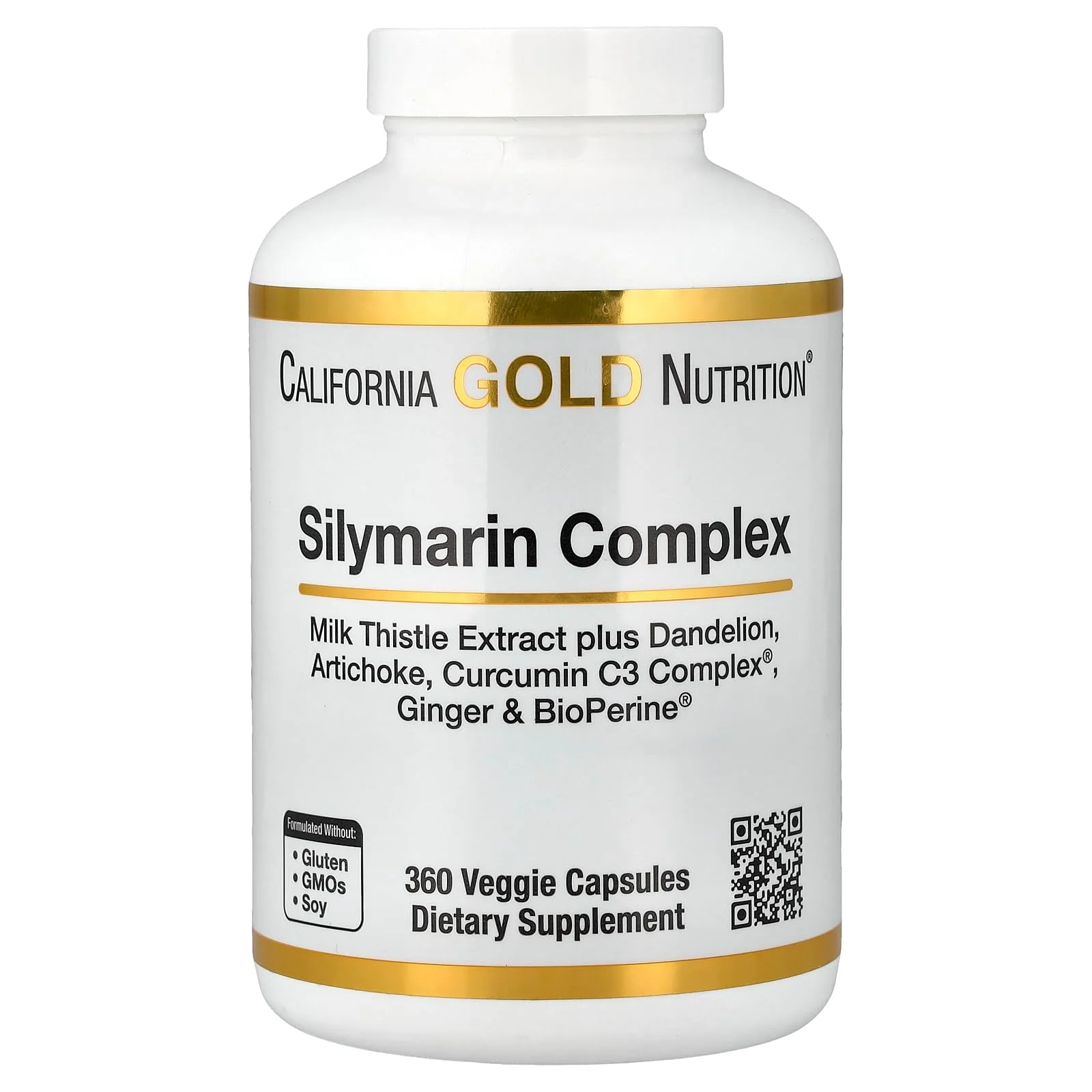 California Gold Nutrition, Silymarin Complex with Milk Thistle Extract