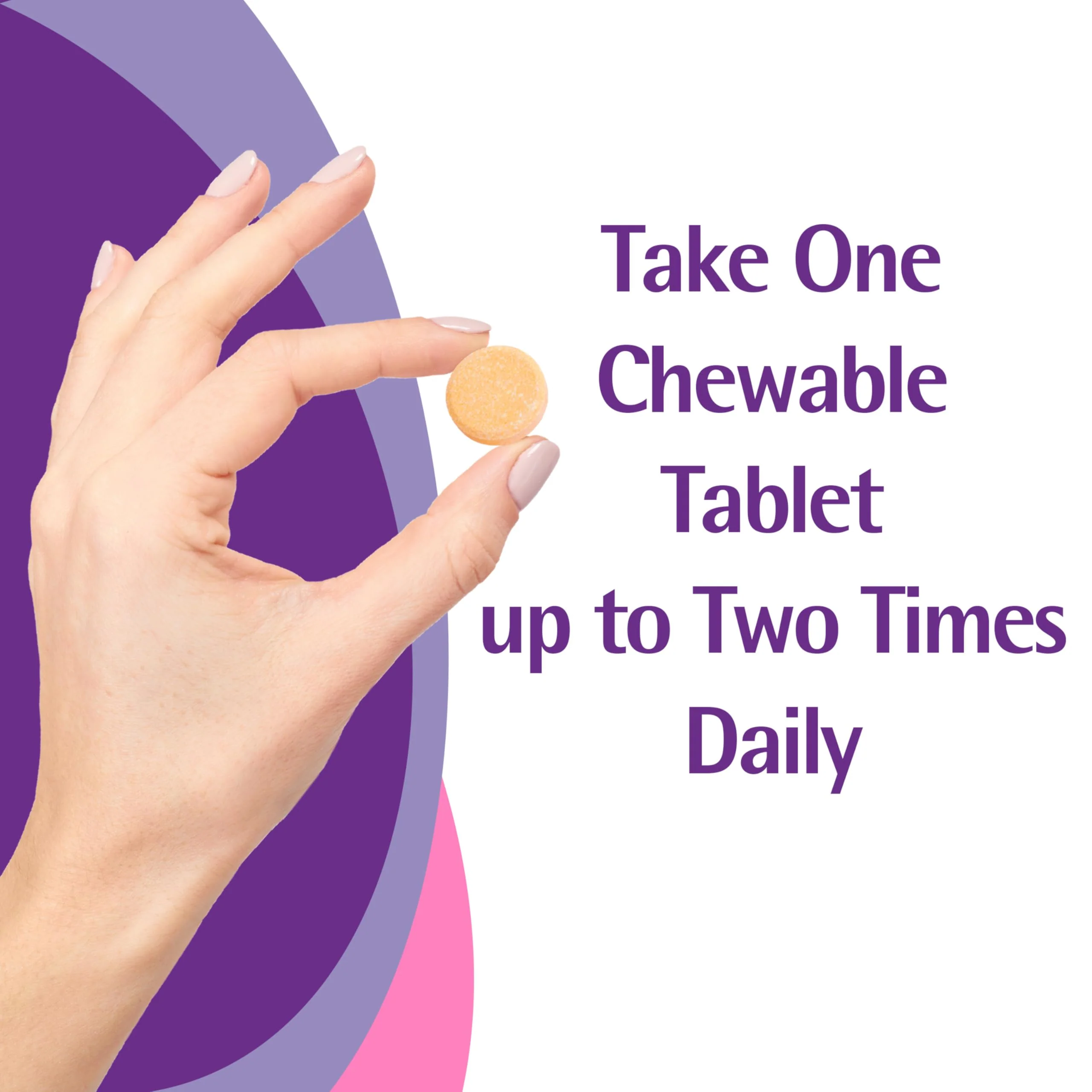 Caltrate Chewables 600 +D3 Plus Minerals Calcium and Vitamin D, Sugar Free, Cherry, Orange and Fruit Punch, 155 count - Image 7