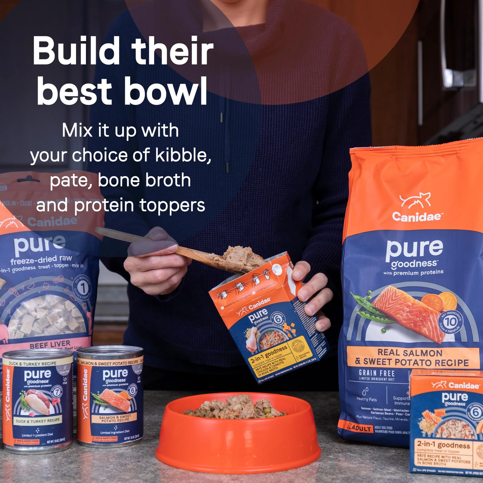 Canidae Pure Limited Ingredient Premium Adult Wet Dog Food, Duck & Turkey Recipe, 13 oz. (Case of 12), Grain Free - Image 3