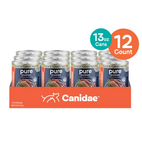 Canidae Pure Limited Ingredient Premium Adult Wet Dog Food, Duck & Turkey Recipe, 13 oz. (Case of 12), Grain Free - Image 9