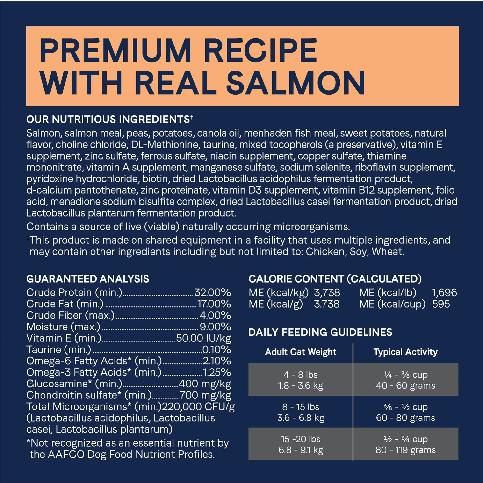 Canidae Pure Limited Ingredient Premium Dry Cat Food, Real Salmon Recipe, 5 lbs, Grain Free - Image 3