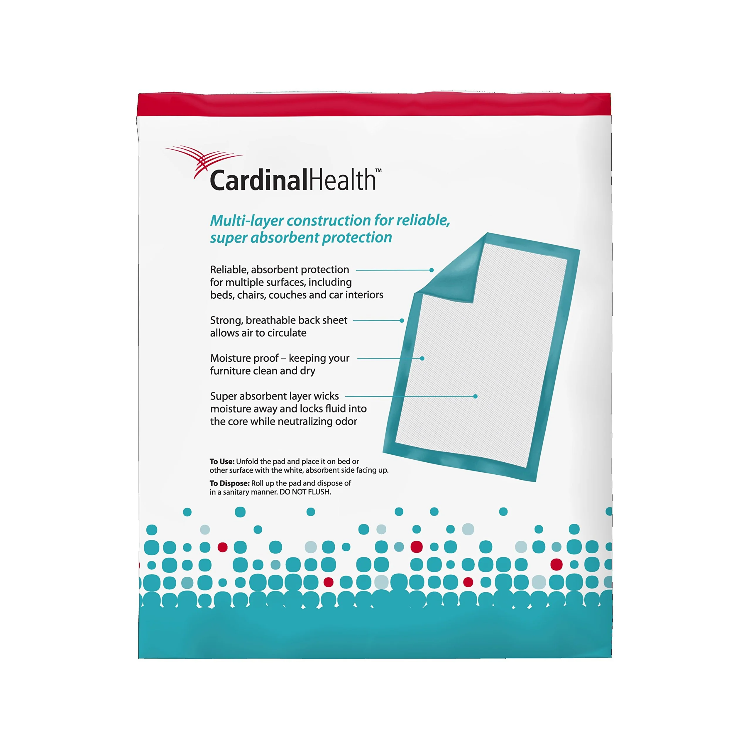 Cardinal Health Premium Low Air Loss Underpad - Image 4
