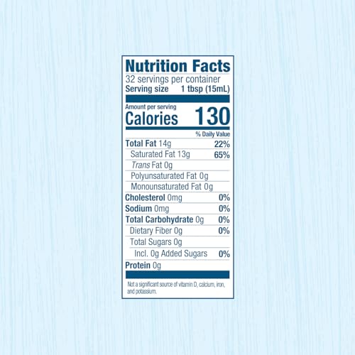 Carrington Farms Organic Liquid Coconut Cooking Oil, 32 Fl Oz –Unflavored, Unscented, High Smoke Point, MCT-Rich, No Trans Fat – For Cooking, Sautéing, Frying & Baking – Gluten Free, Non-GMO, Hexane Free, BPA Free Bottle - Image 7